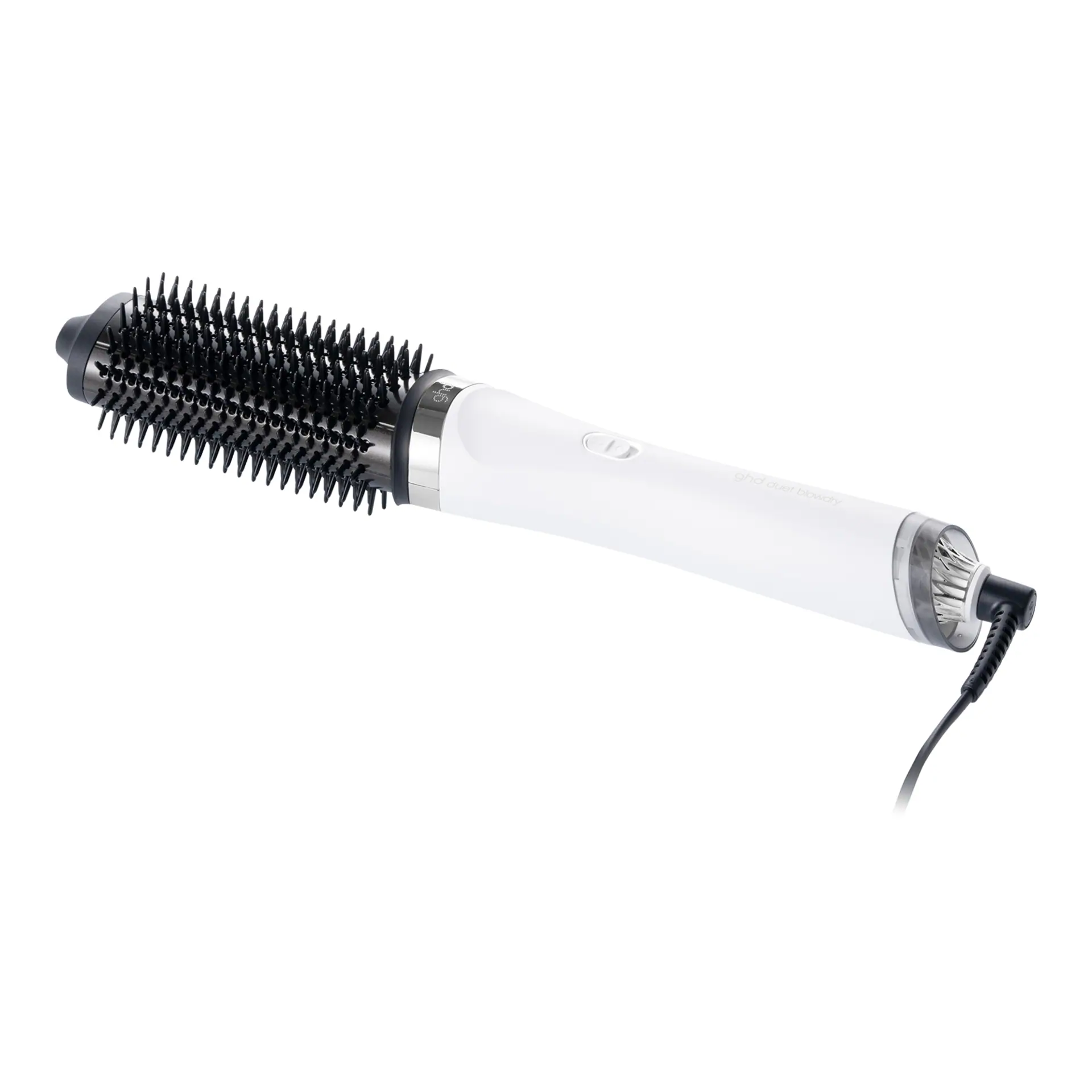 GHD duet blow dry 2-in-1 hair dryer brush in white
