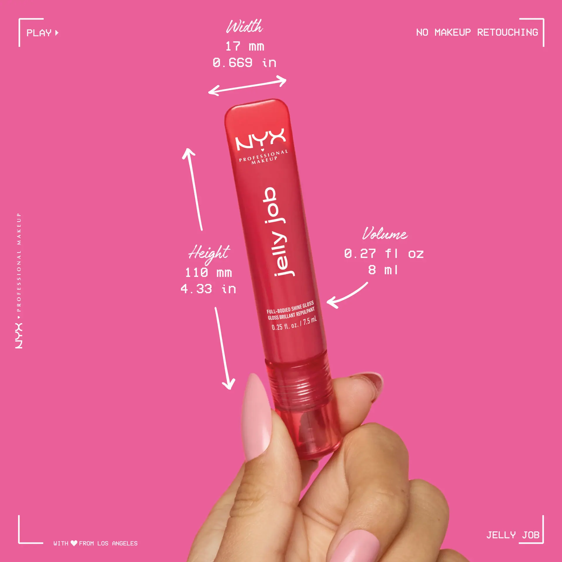 NYX Professional Makeup Jelly Job Lip Gloss