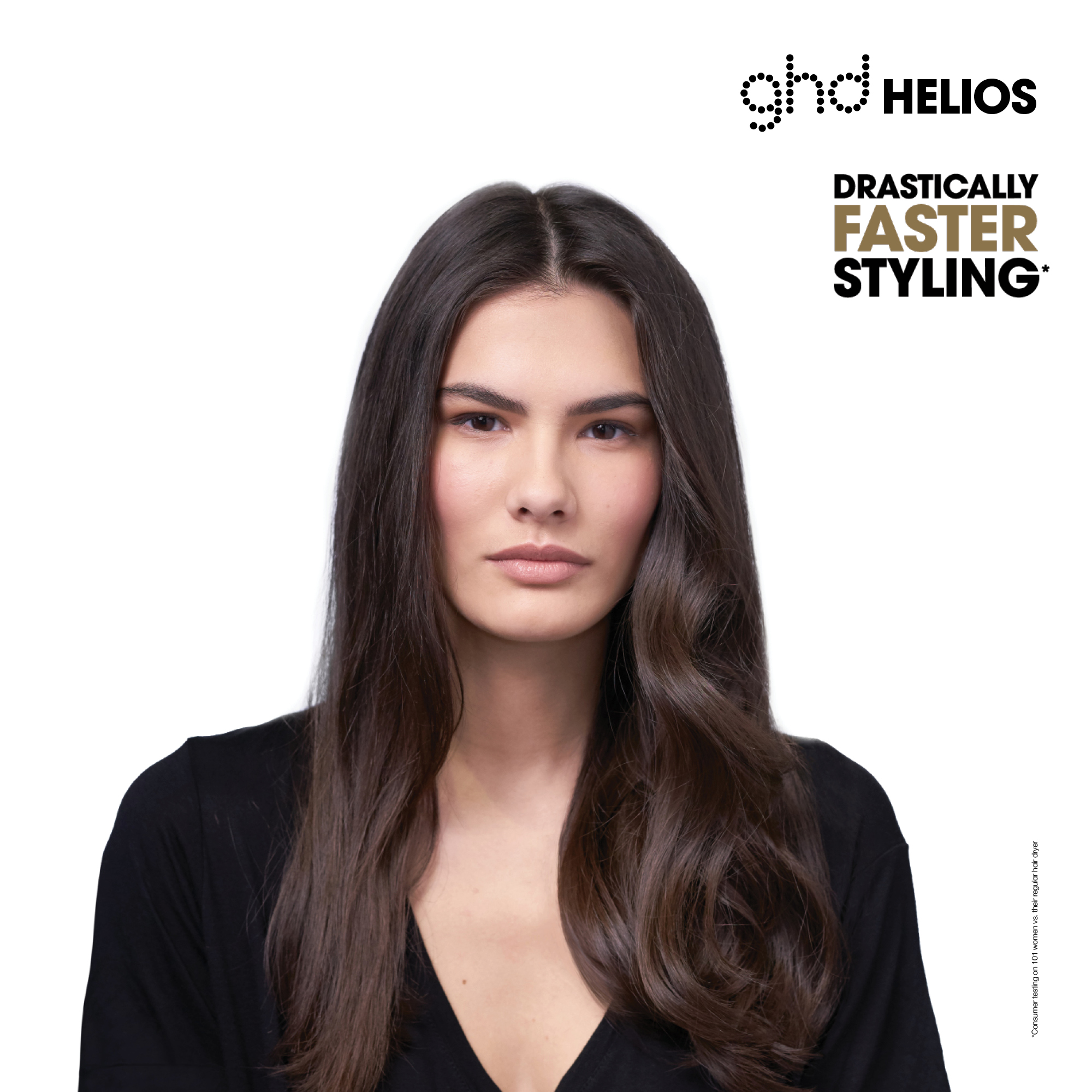 GHD Helios Hair Dryer In White