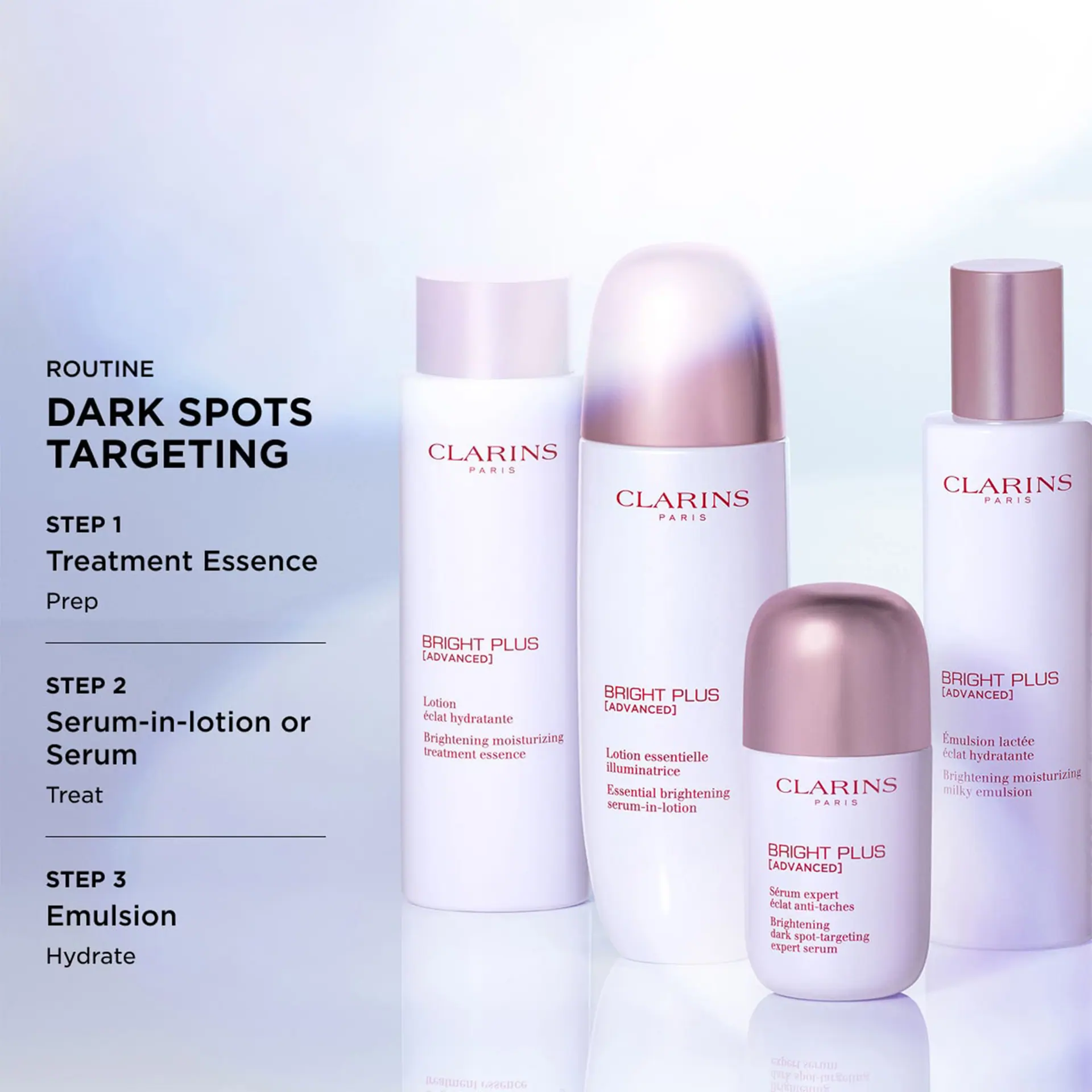 Clarins Bright Plus Advanced Treatment Essence 200ml