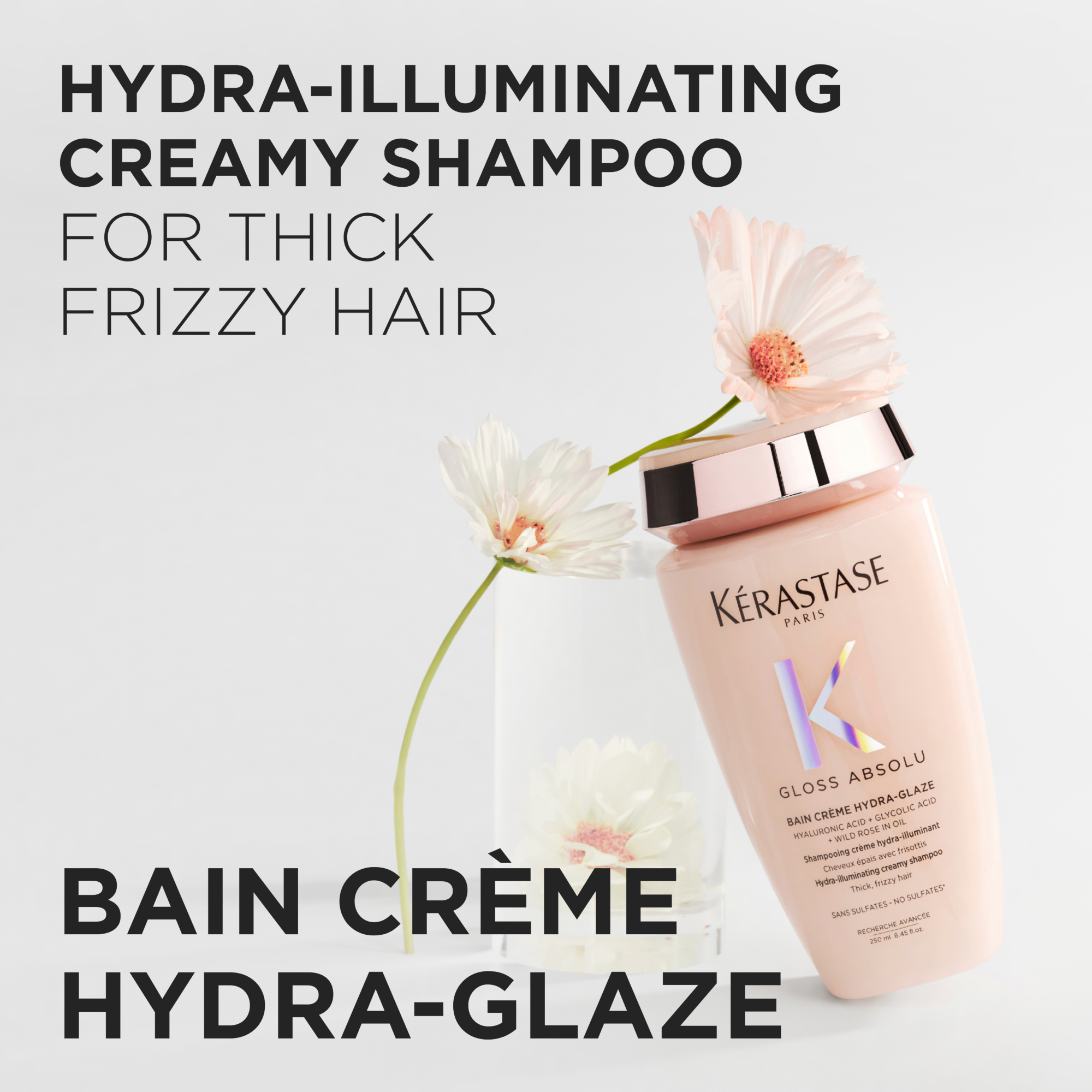 Kérastase Gloss Absolu Bain Crème Hydra-Glaze Rich Shampoo