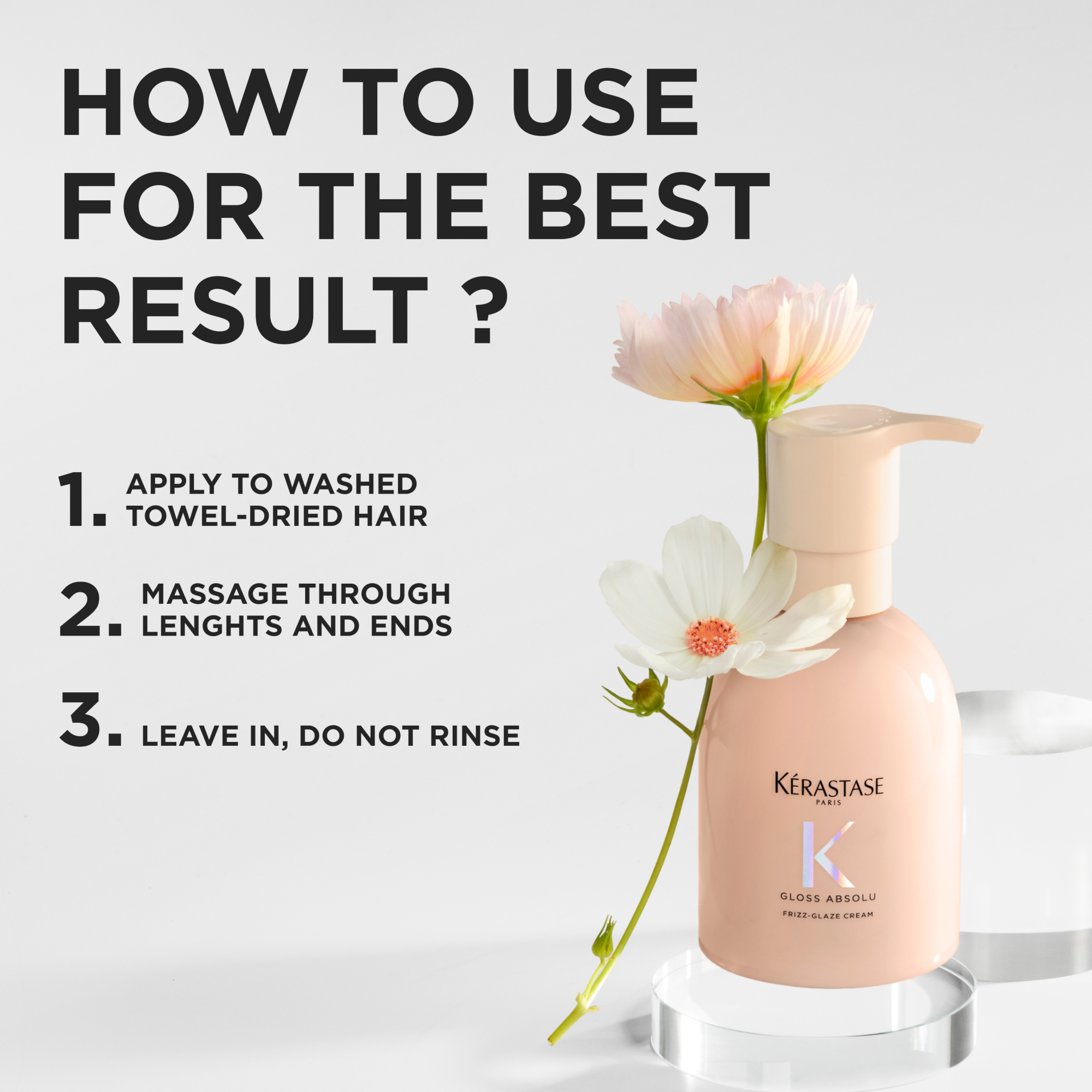 Kérastase Gloss Absolu Frizz-Glaze Cream
