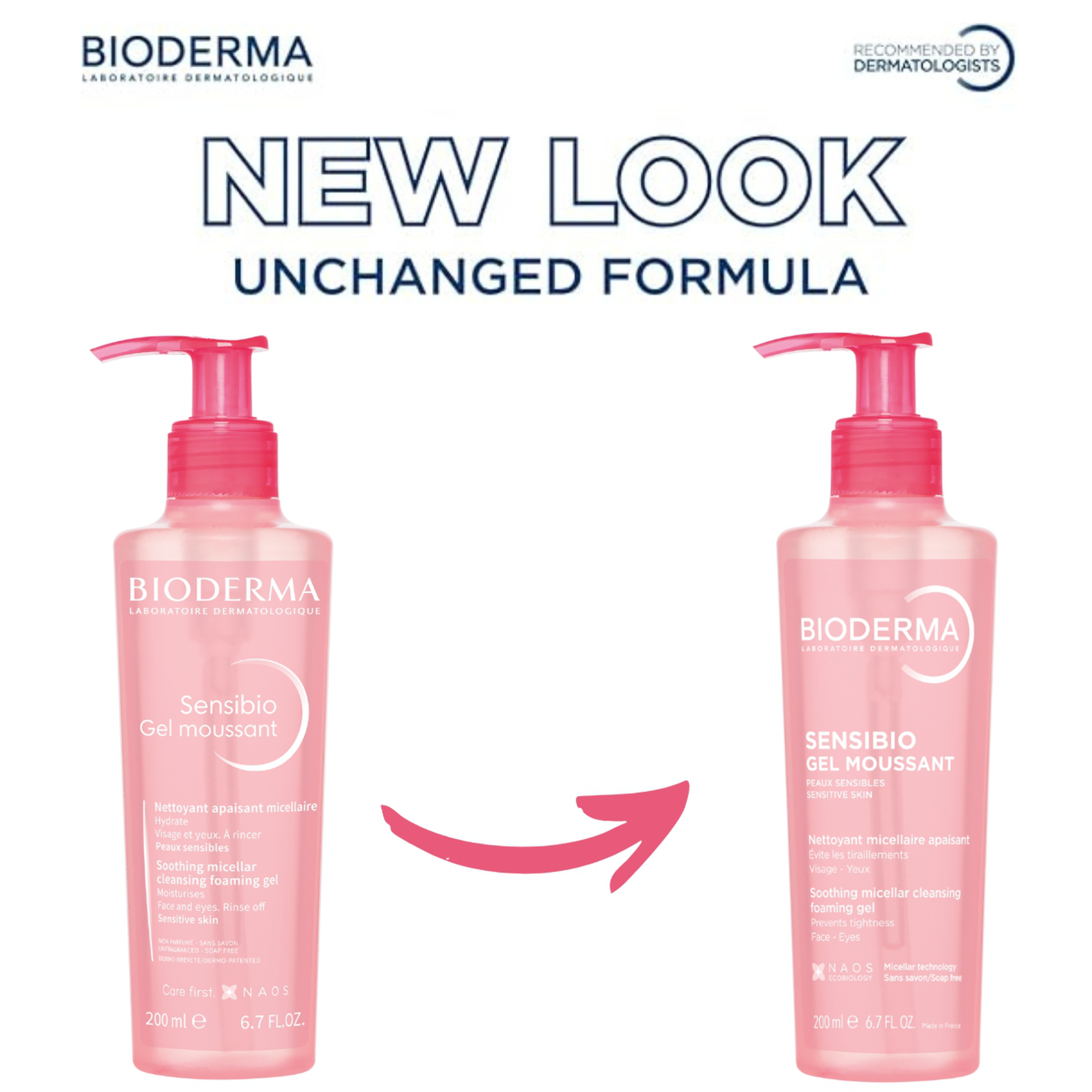 BIODERMA Sensibio Gel Moussant Soothing Foaming Cleanser 200ml