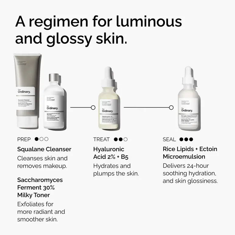 The Ordinary Rice Lipids + Ectoin Microemulsion