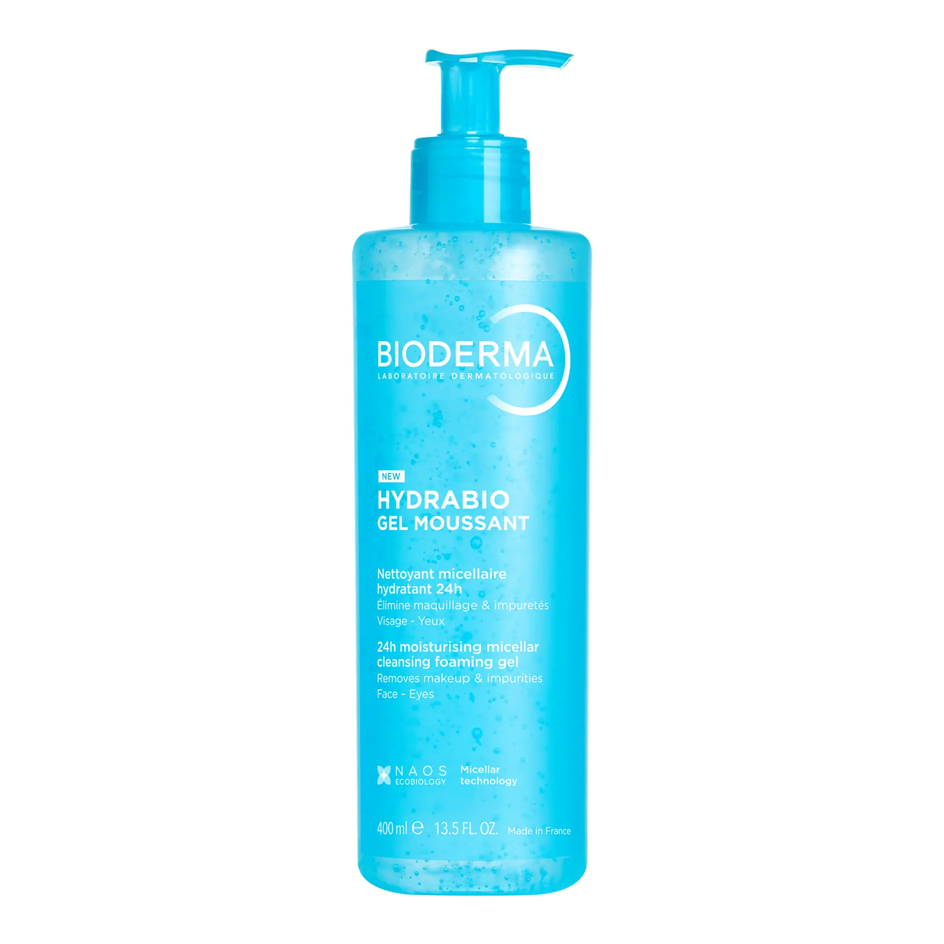 BIODERMA Hydrabio Gel Moussant Hydrating Gel Cleanser - 400ml