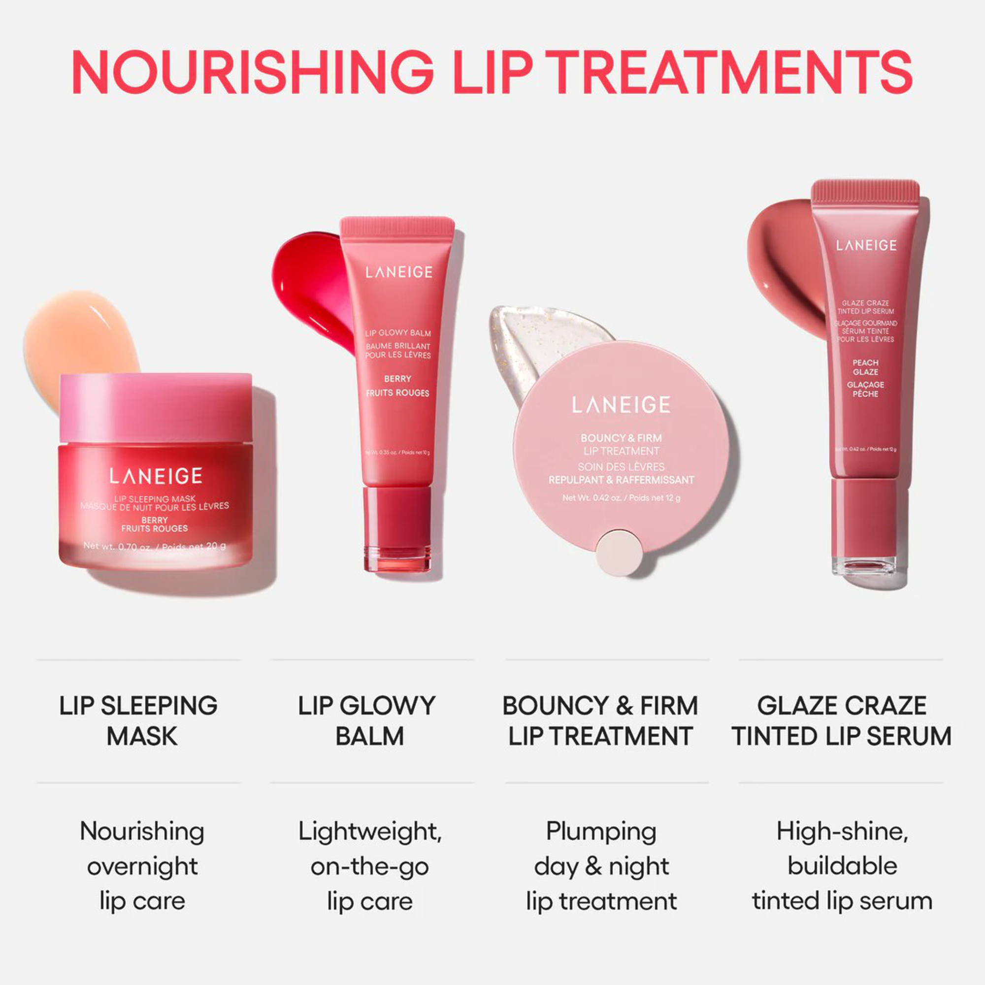 Laneige Glaze and Bouncy Drumbeat Set
