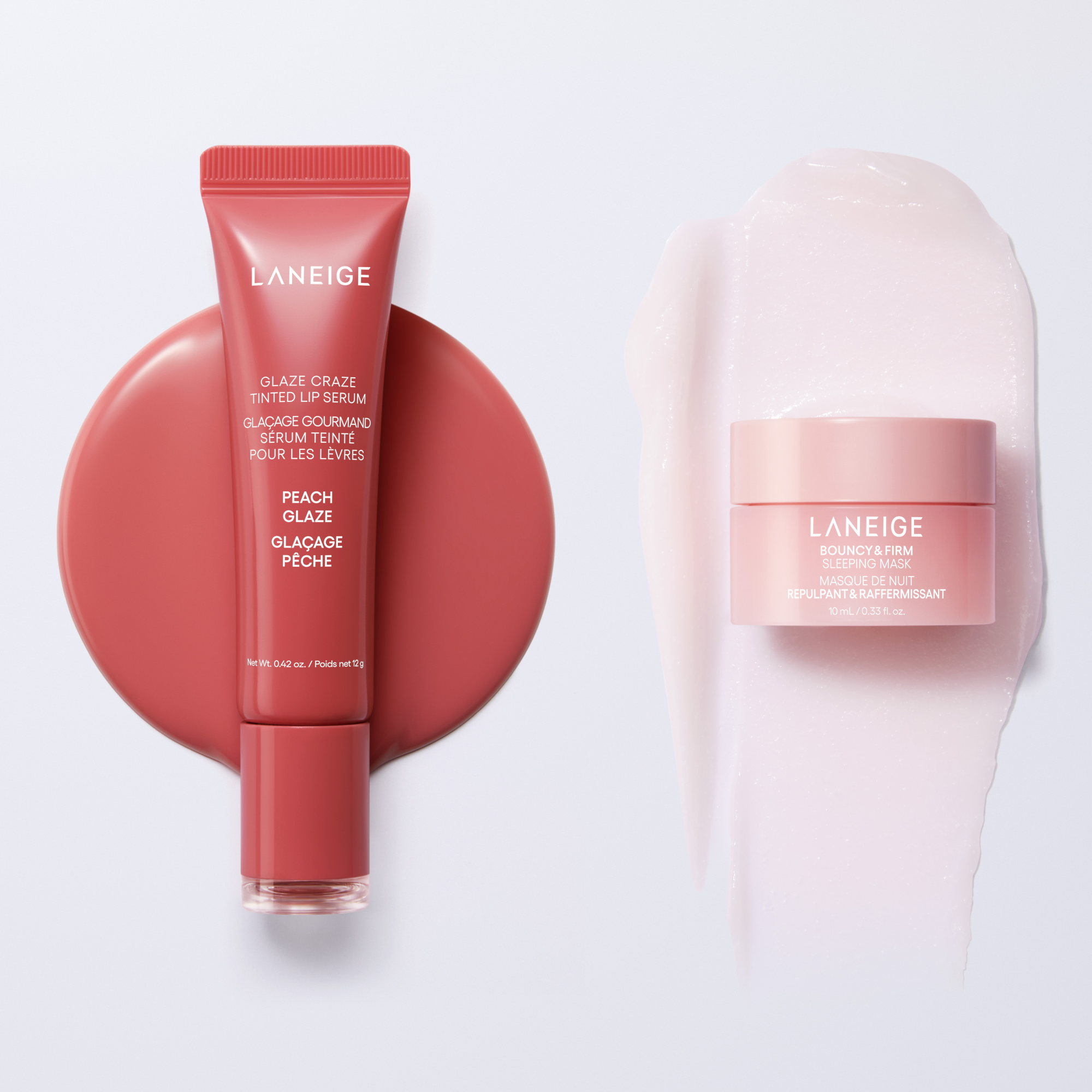 Laneige Glaze and Bouncy Drumbeat Set