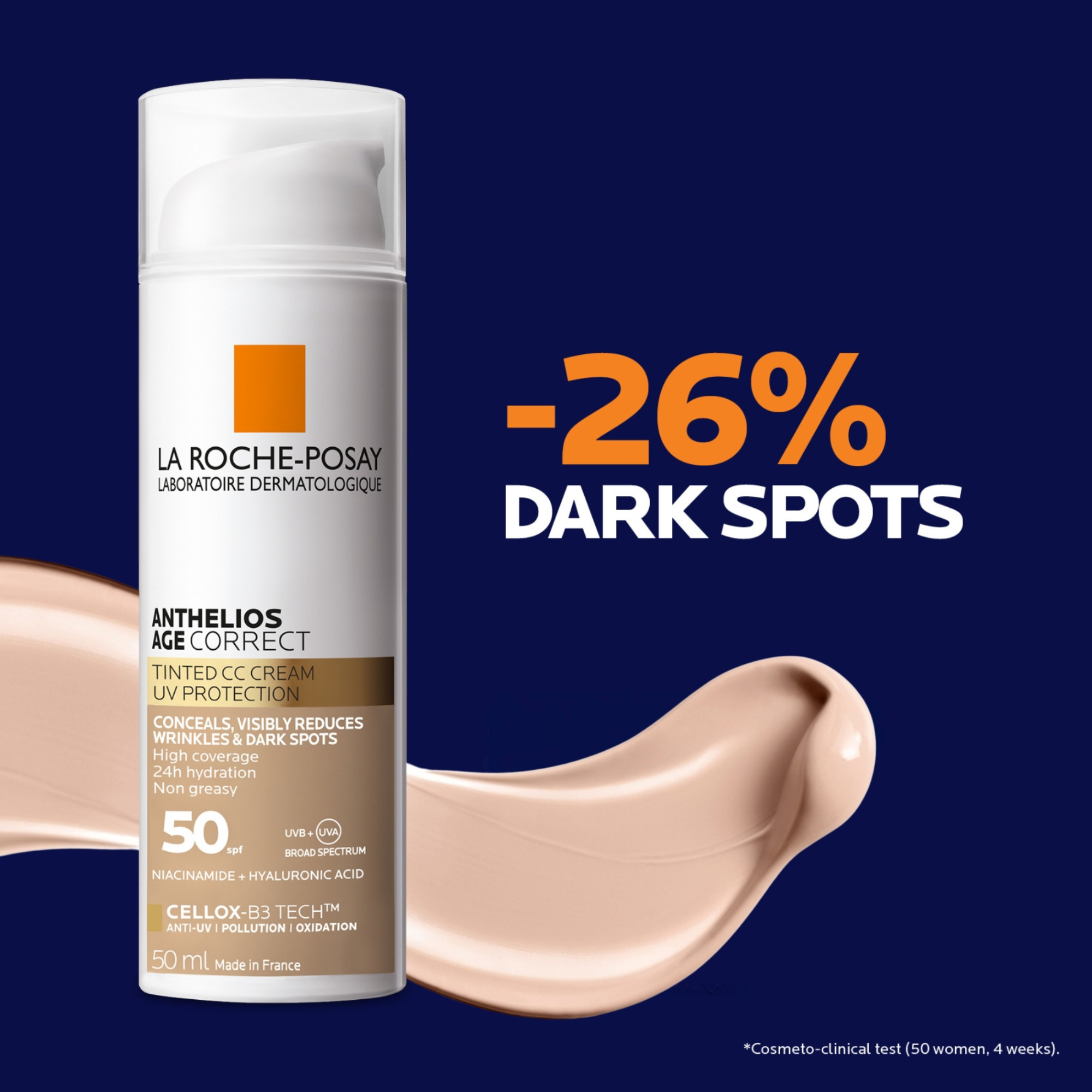 La Roche-Posay Anthelios Age Correct Tinted SPF50+ 50ml