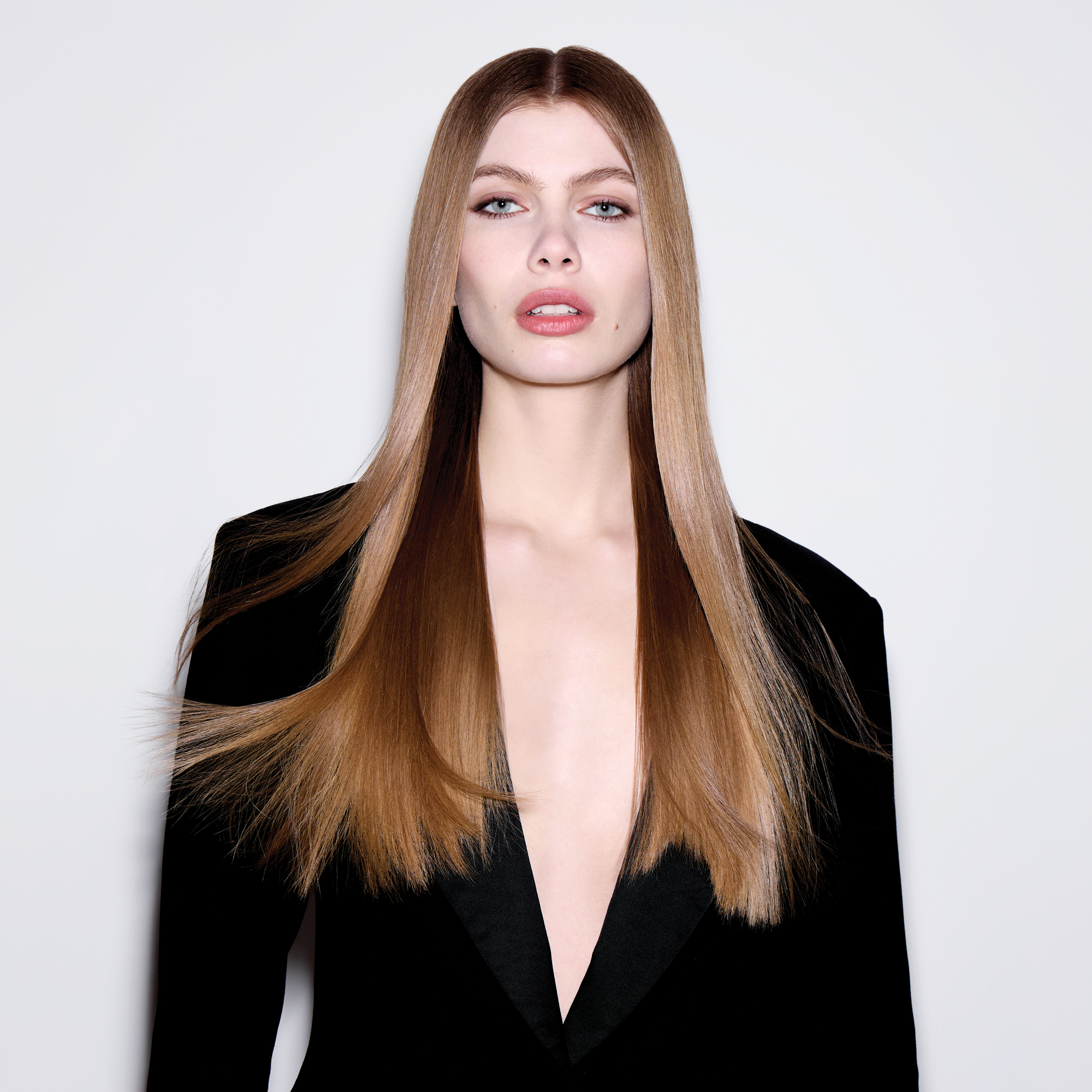 ghd chronos max wide plate hair straightener in black