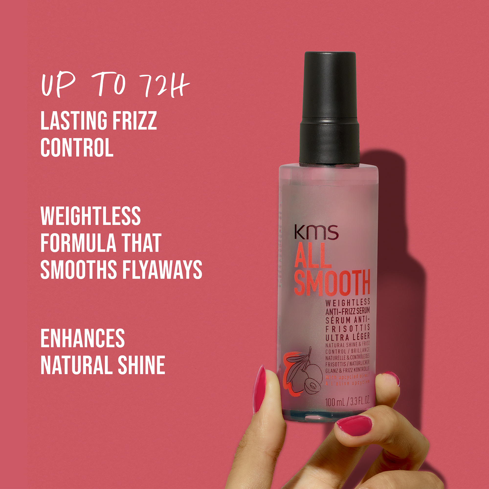 KMS ALLSMOOTH Anti-Frizz Serum 100ML