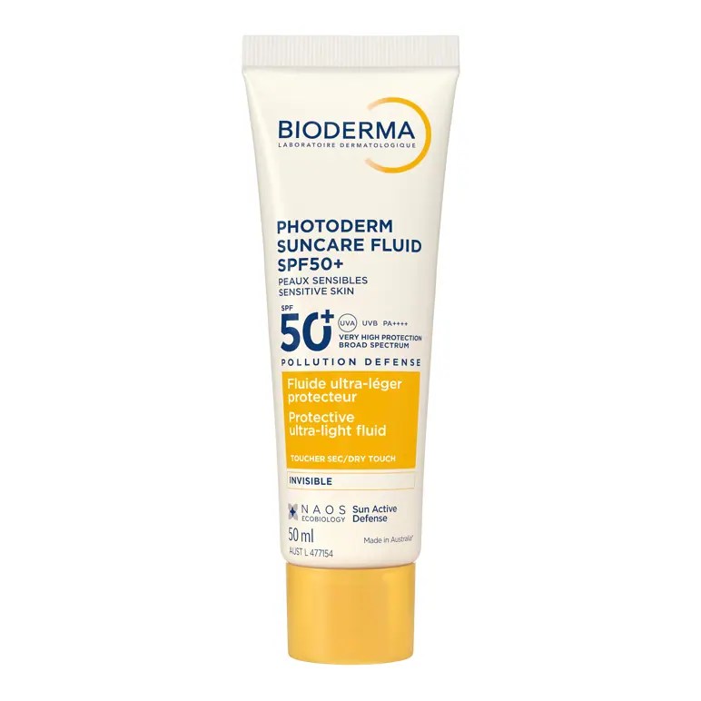 BIODERMA Photoderm Suncare Fluid SPF50+ Dry-touch Face Sunscreen - 50ml