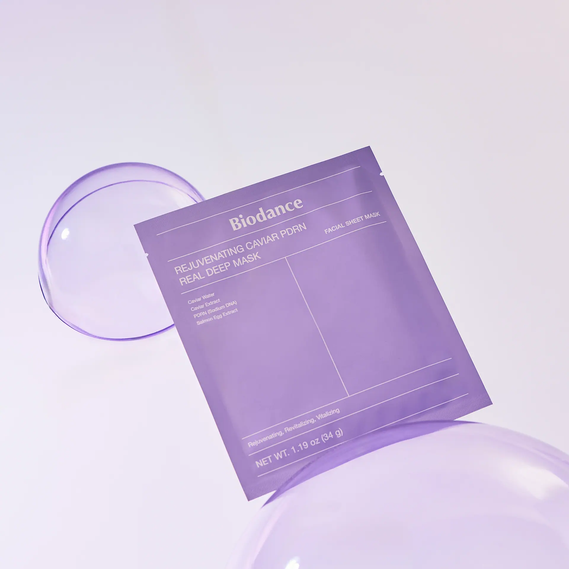 BIODANCE Rejuvenating Caviar PDRN Real Deep Mask 4pc