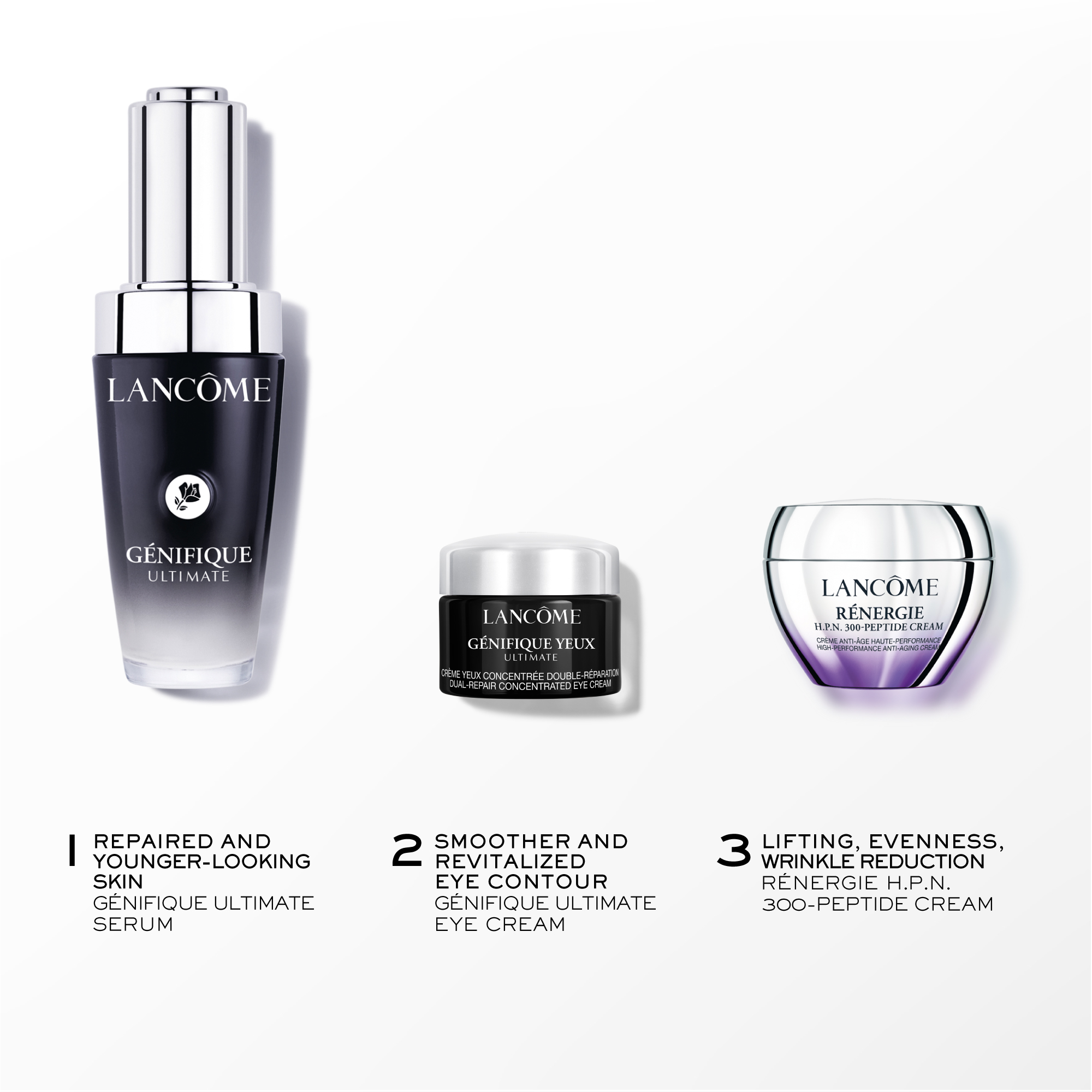 Lancôme Genifique Serum 30ml Routine Set