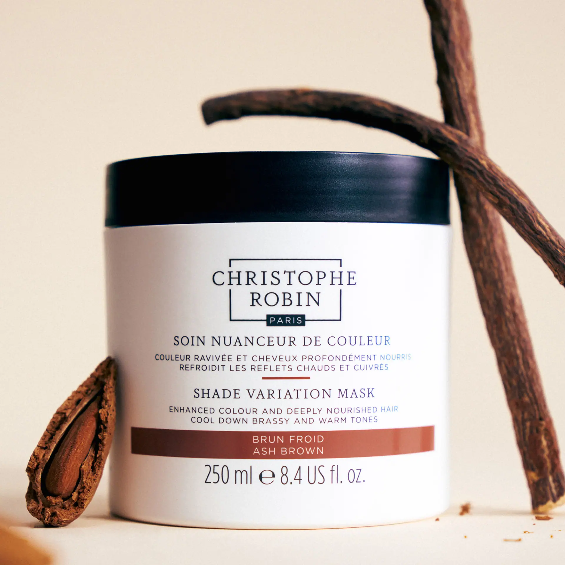 Christophe Robin Shade Variation Mask Ash Brown