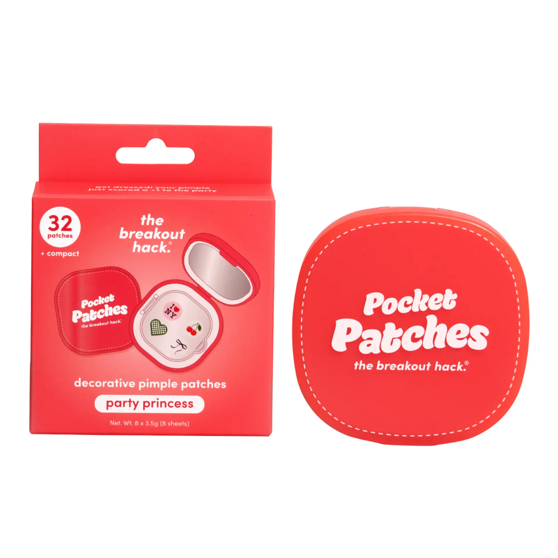 The Breakout Hack party princess - pocket patches