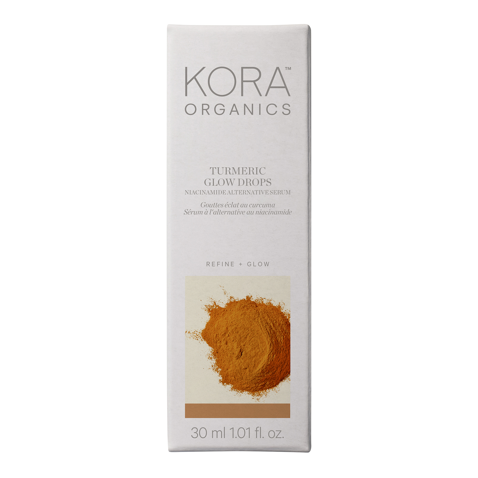Kora Organics Turmeric Glow Drops Niacinamide Alternative Serum 30mL