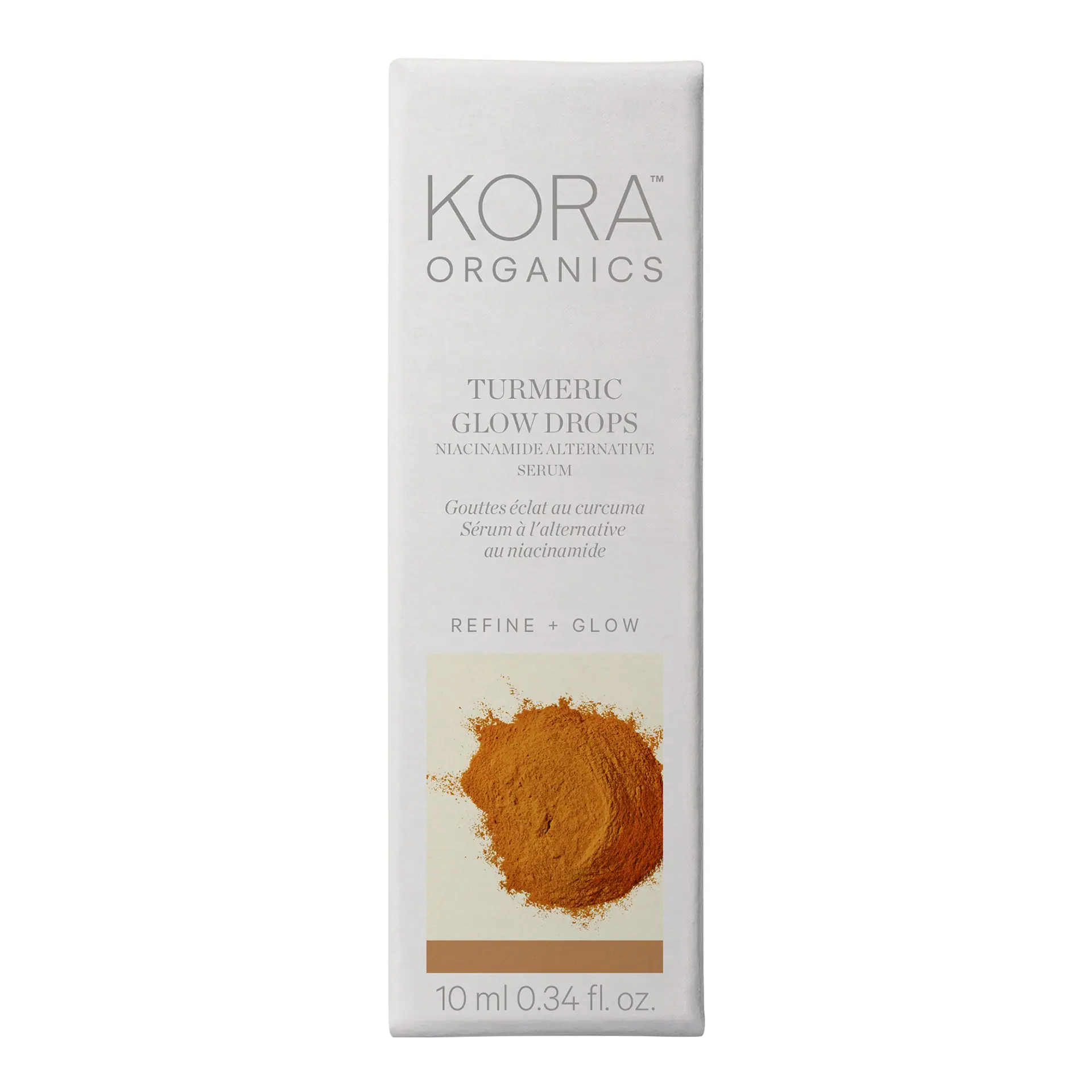Kora Organics Turmeric Glow Drops Niacinamide Alternative Serum 10mL