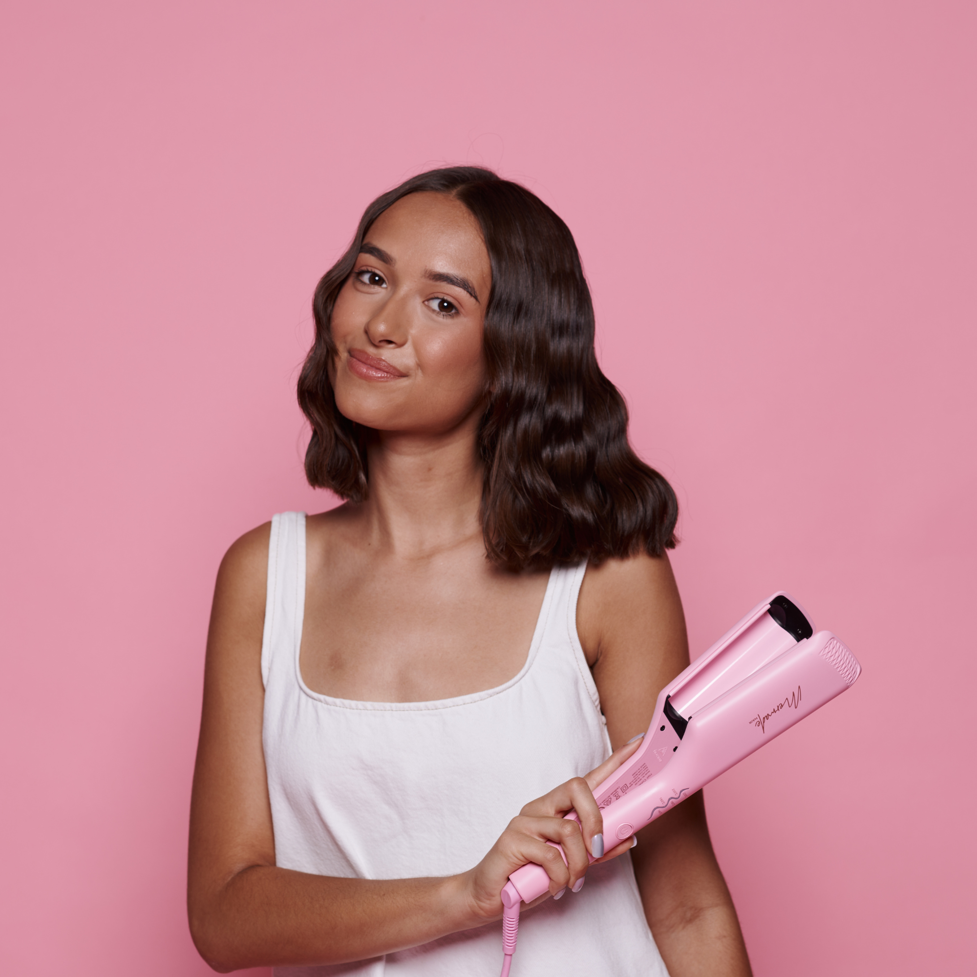 Mermade Hair Double Waver - Pink