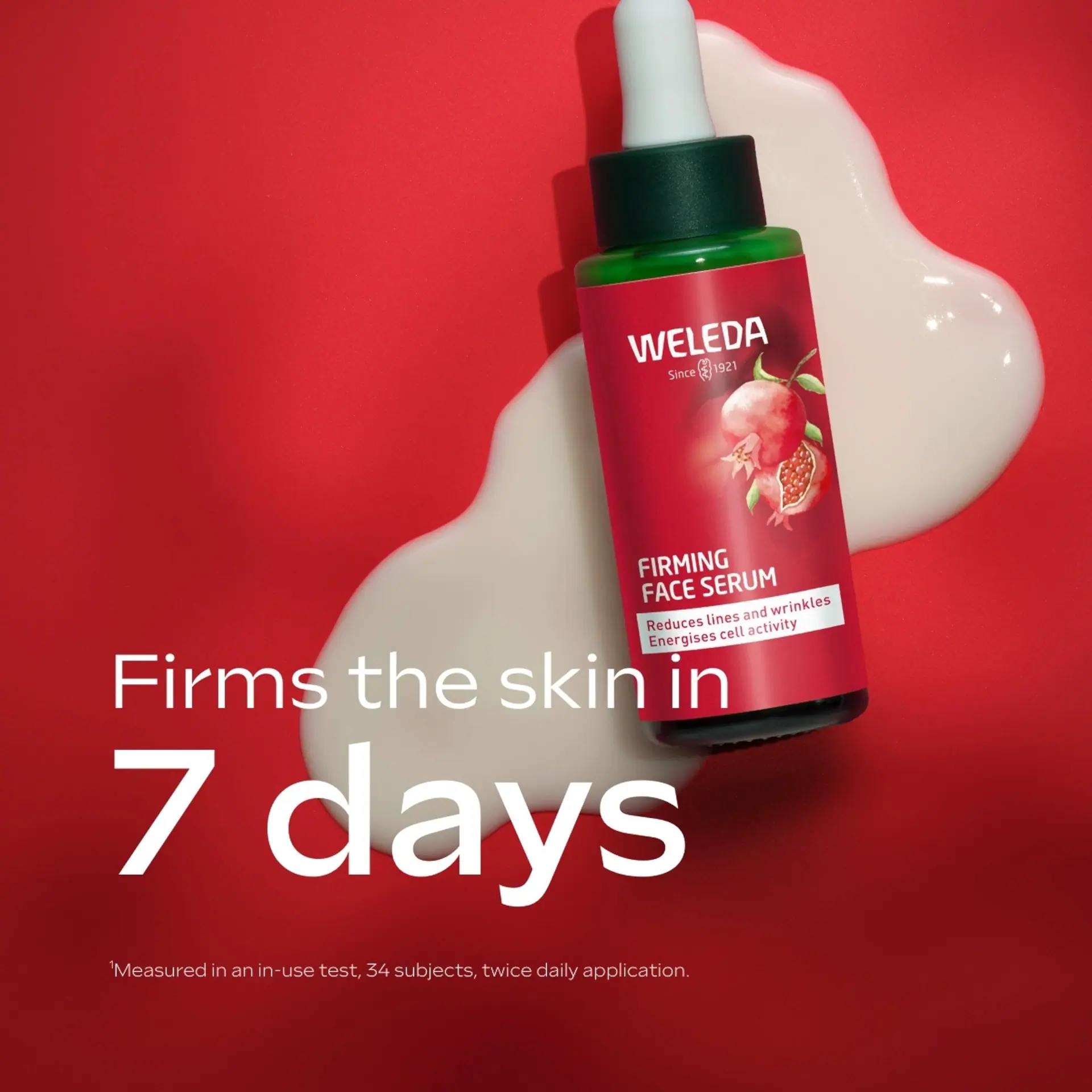 Weleda Firming Face Serum - Pomegranate & Maca Peptides, 30ml
