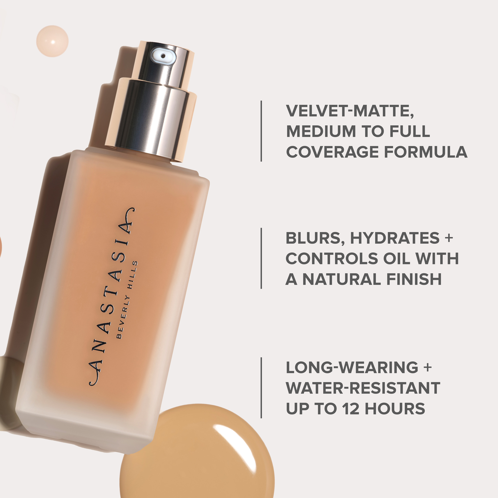 Anastasia Beverly Hills Impeccable Blurring Second Skin Matte Foundation