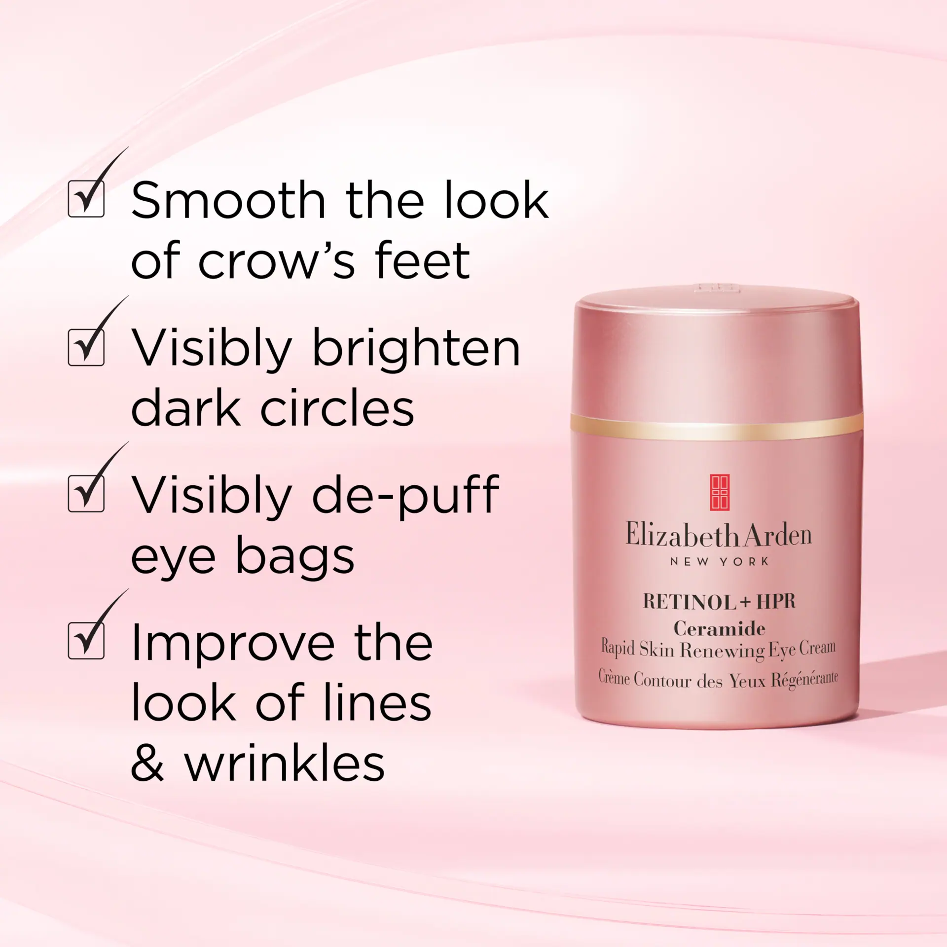 Elizabeth Arden Retinol + HPR Ceramide Rapid Skin Renewing Eye Cream 15ml