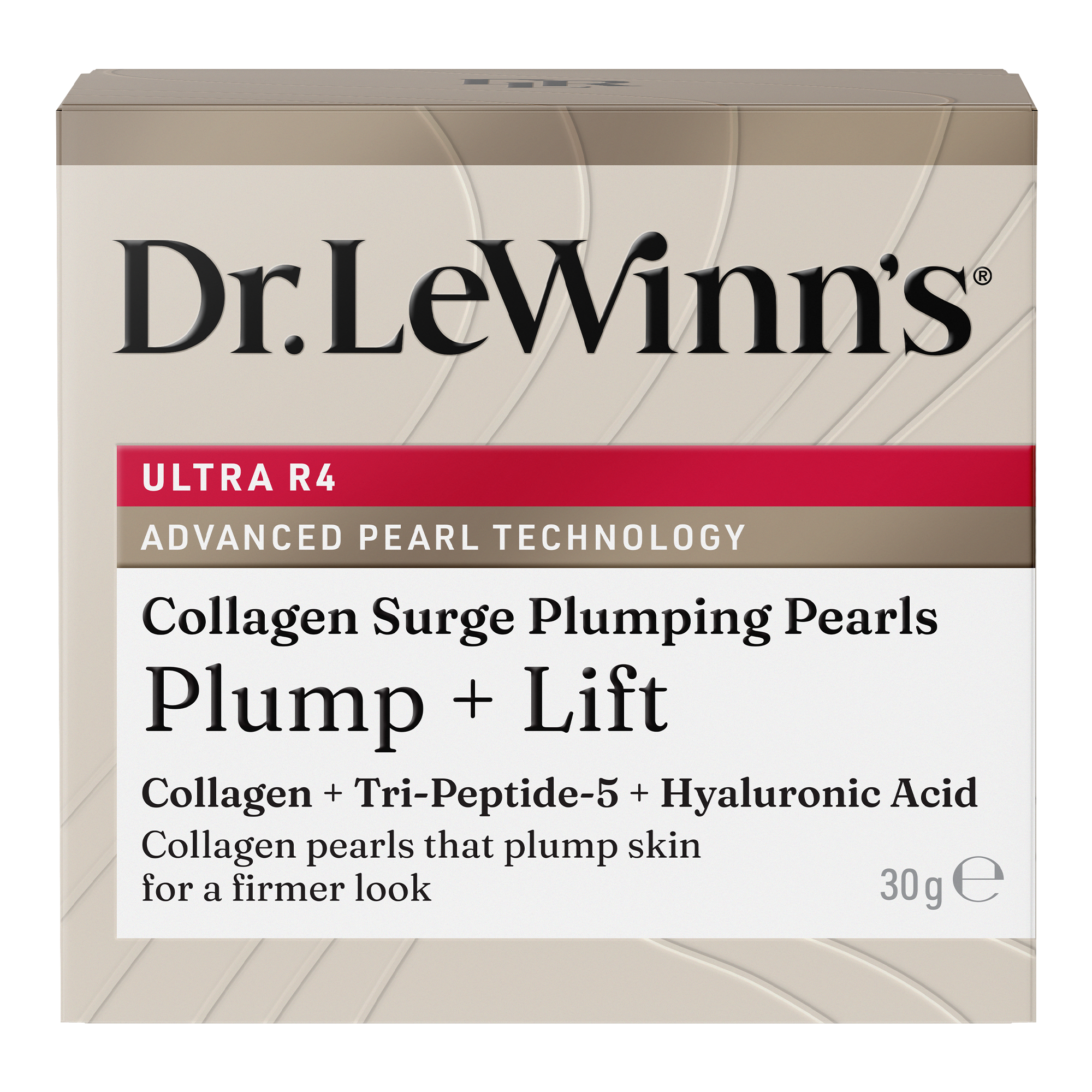 Dr Lewinn's Plump + Lift Collagen Surge Plumping Pearls 30g
