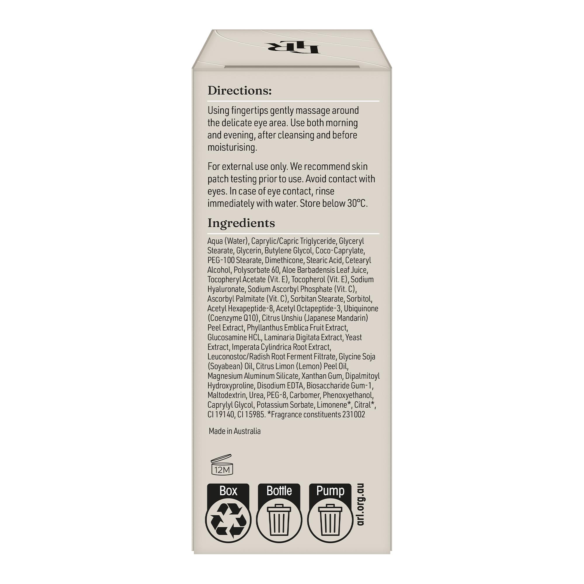 Dr Lewinn's Line Smoothing Complex Eye Recovery Complex 15G