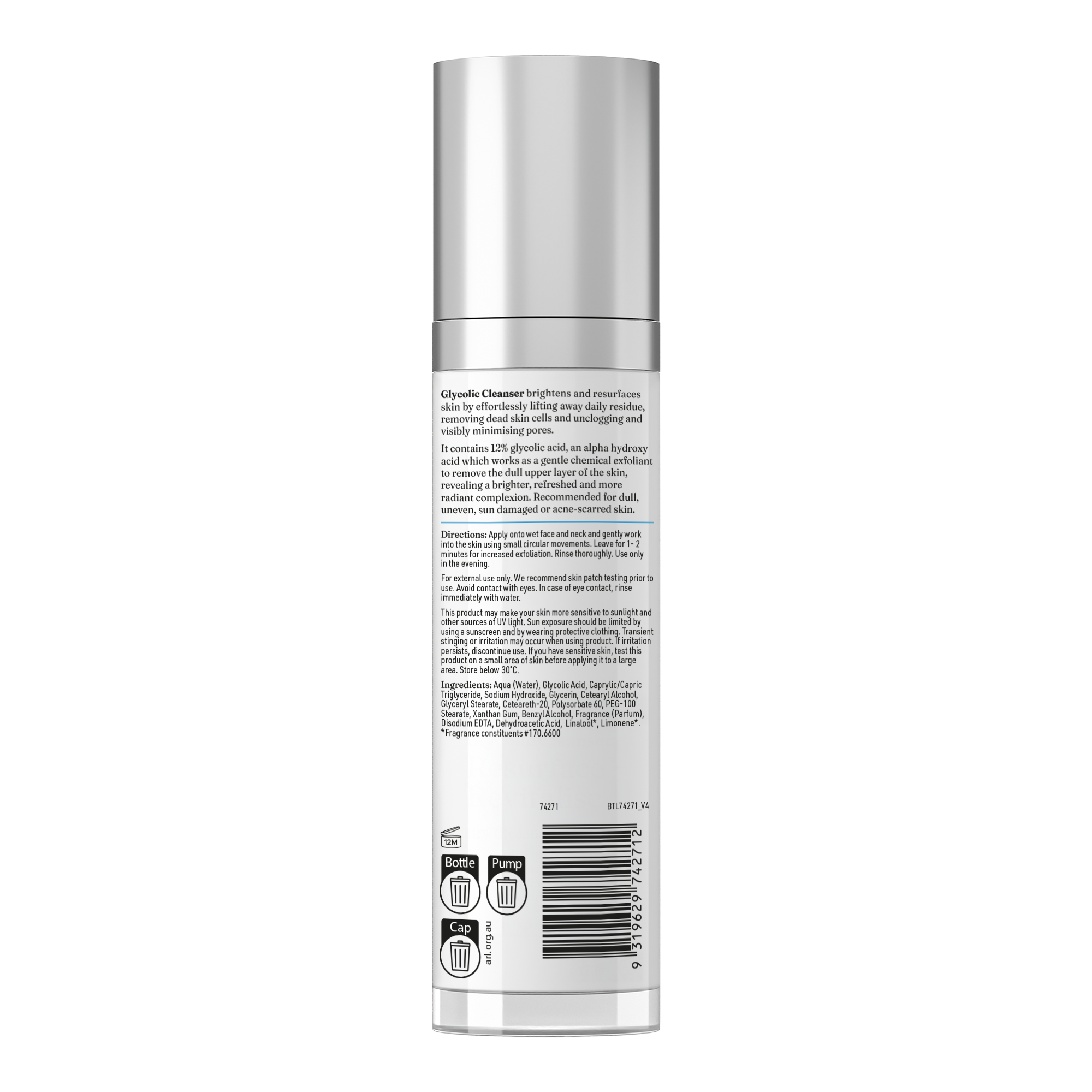 Dr Lewinn's Reversaderm Glycolic Cleanser 120ML