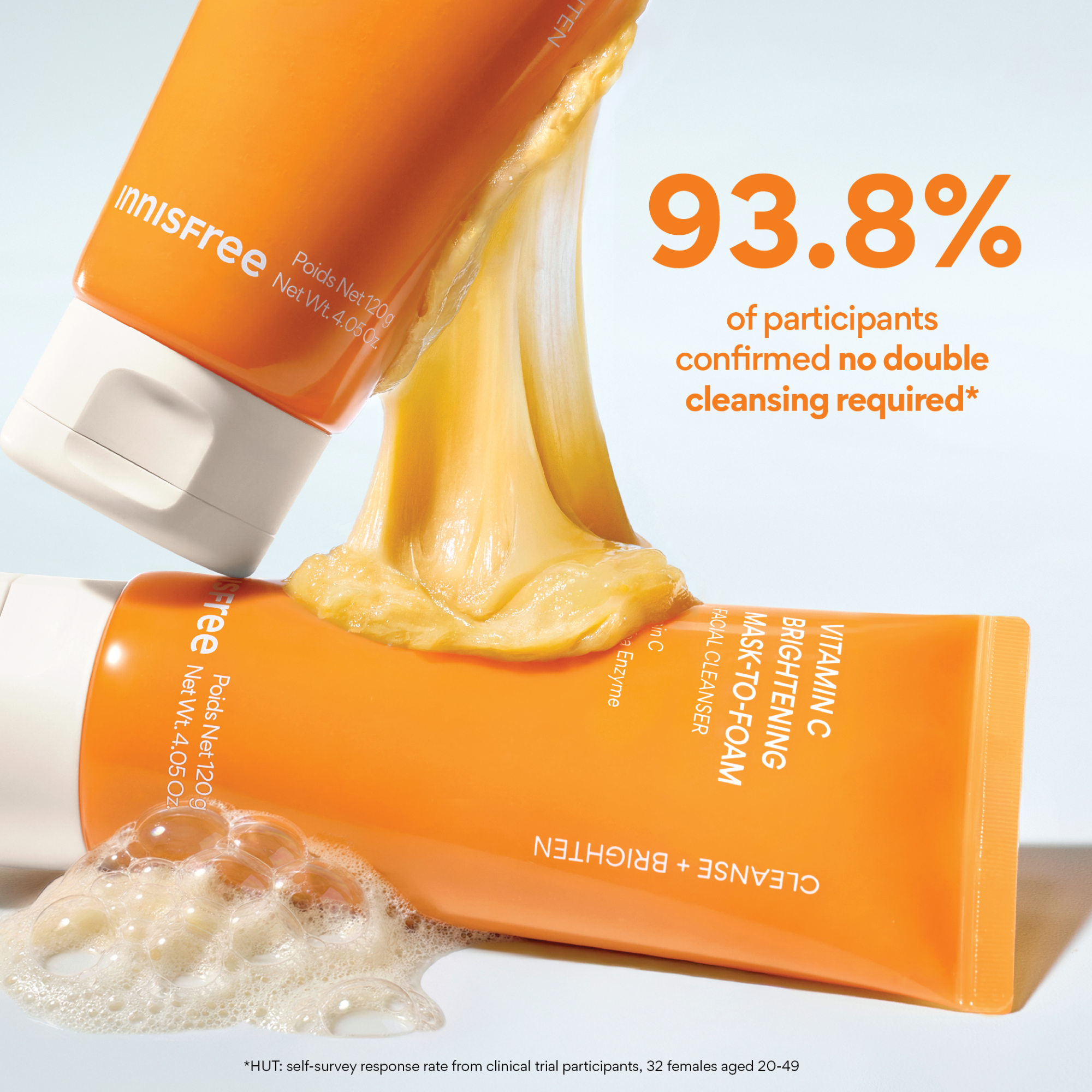 INNISFREE Vitamin C Brightening Mask-To-Foam 120g