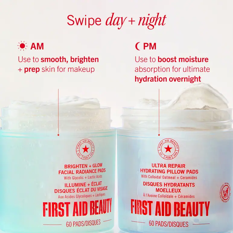 First Aid Beauty Brighten + Glow Facial Radiance Pads
