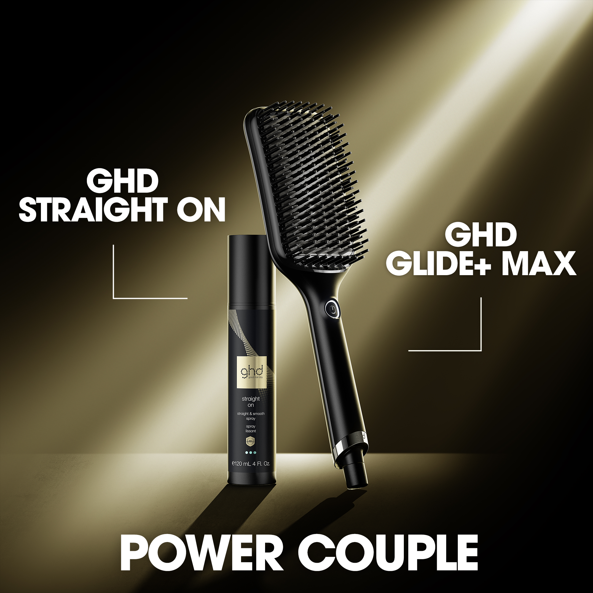 GHD Glide+ Max Smoothing Hot Brush