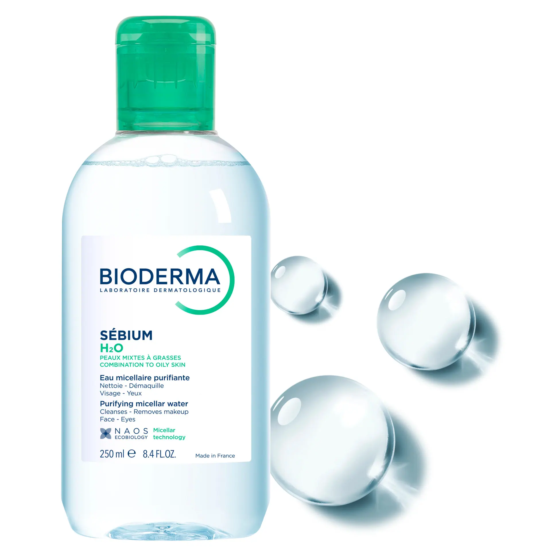Bioderma Sébium H2O Purifying Micellar Water Cleanser 250ml