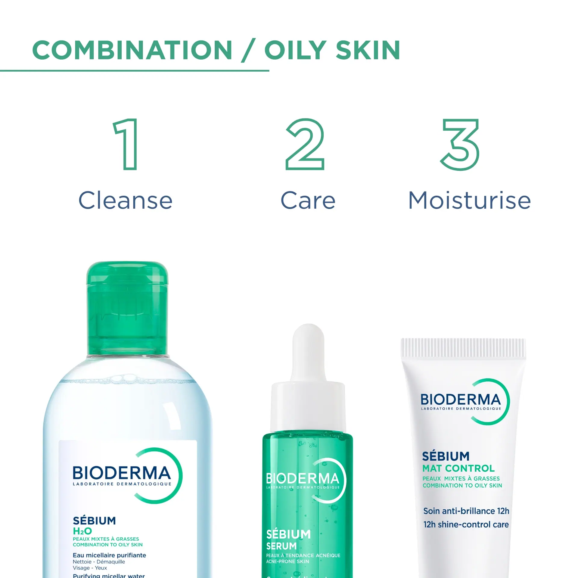 Bioderma Sébium H2O Purifying Micellar Water Cleanser 250ml
