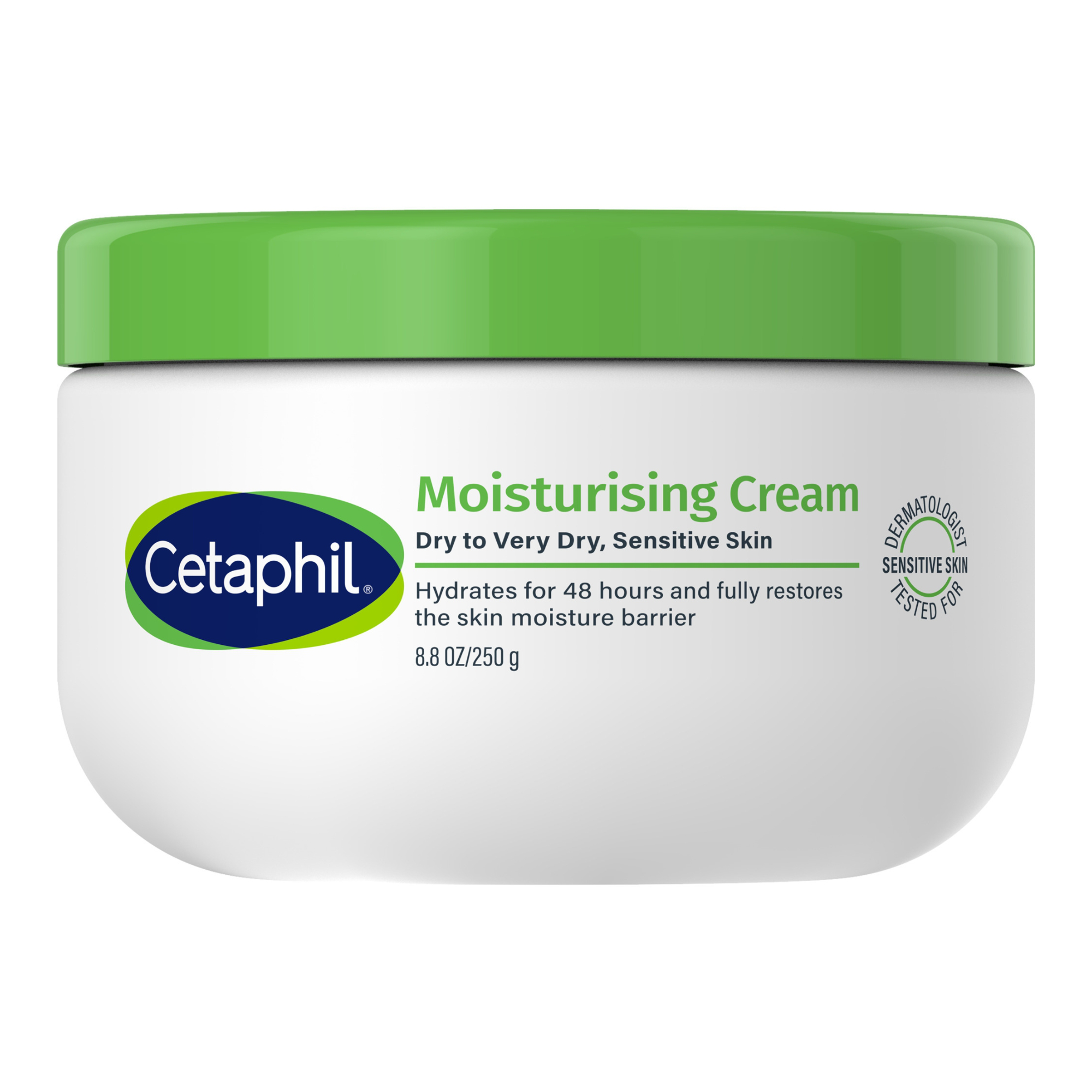 Cetaphil Moisturising Cream 250g, Rich Hydrating Moisturiser