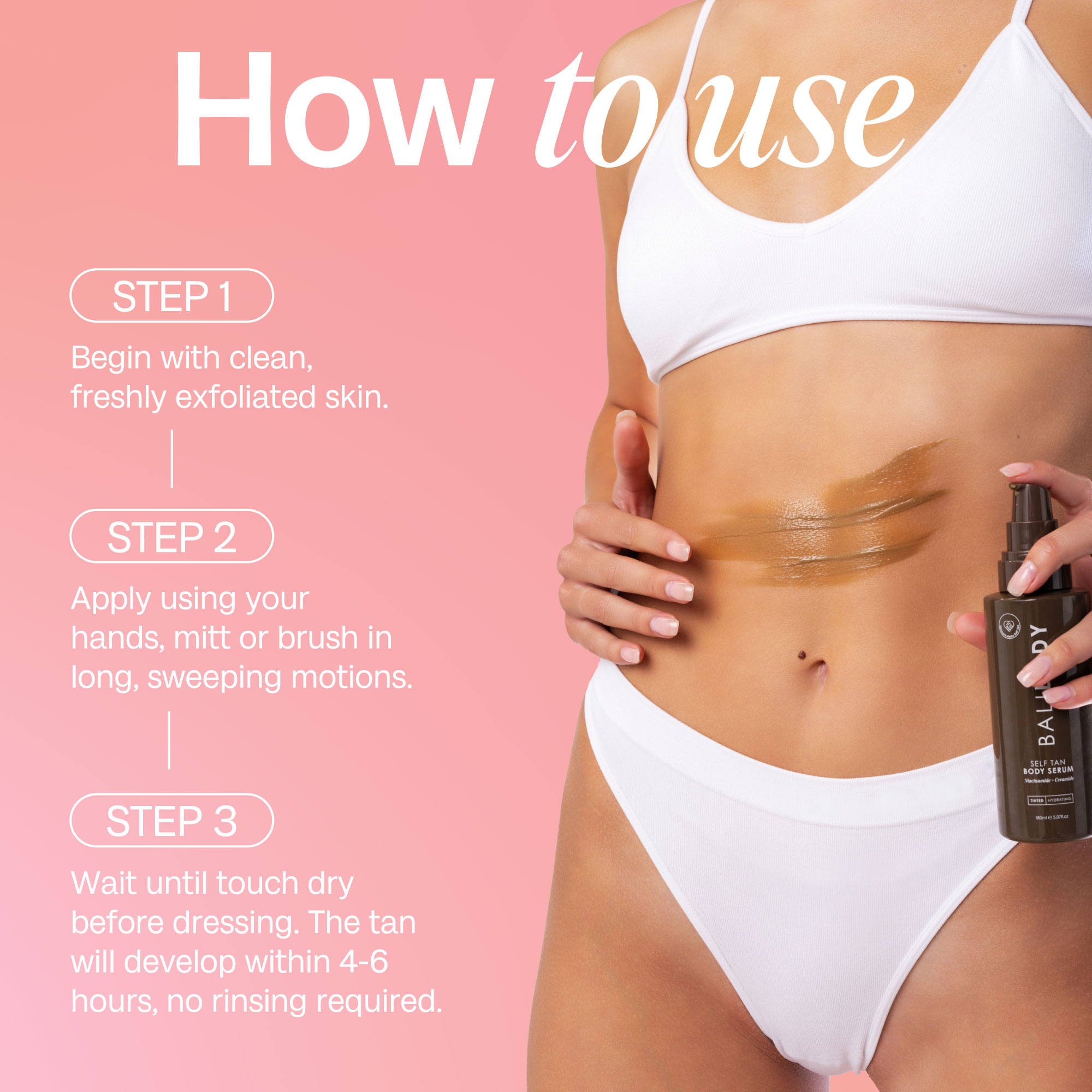 Bali Body Self Tan Body Serum