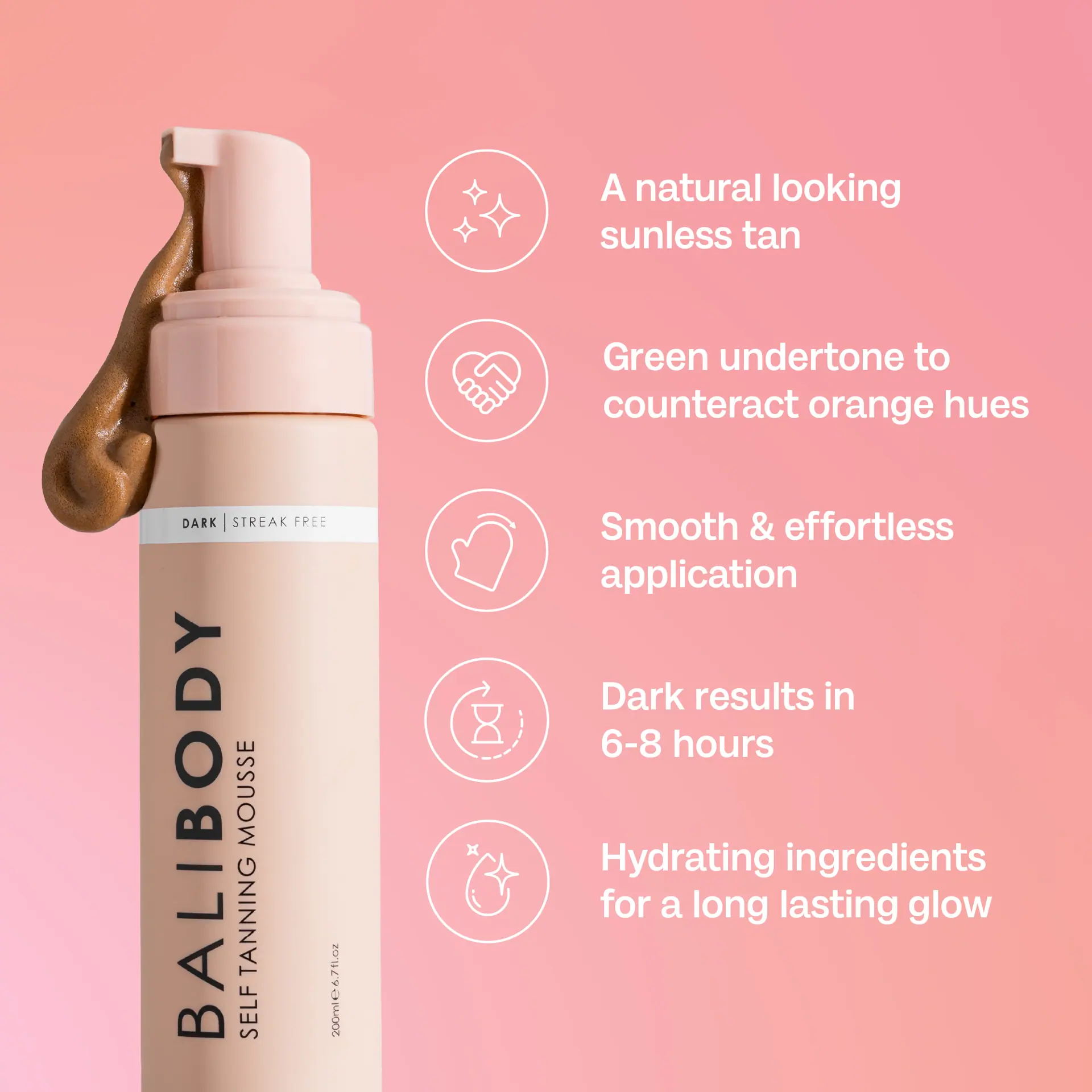 Bali Body Self Tanning Mousse