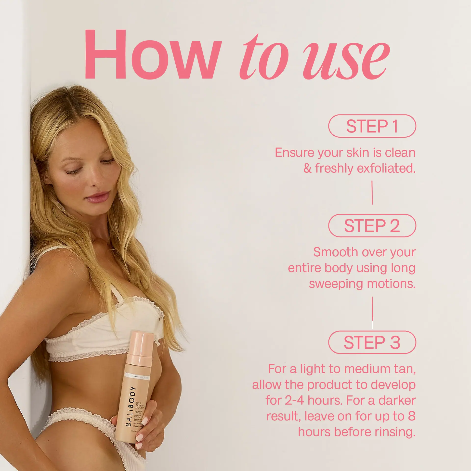 Bali Body Self Tanning Mousse