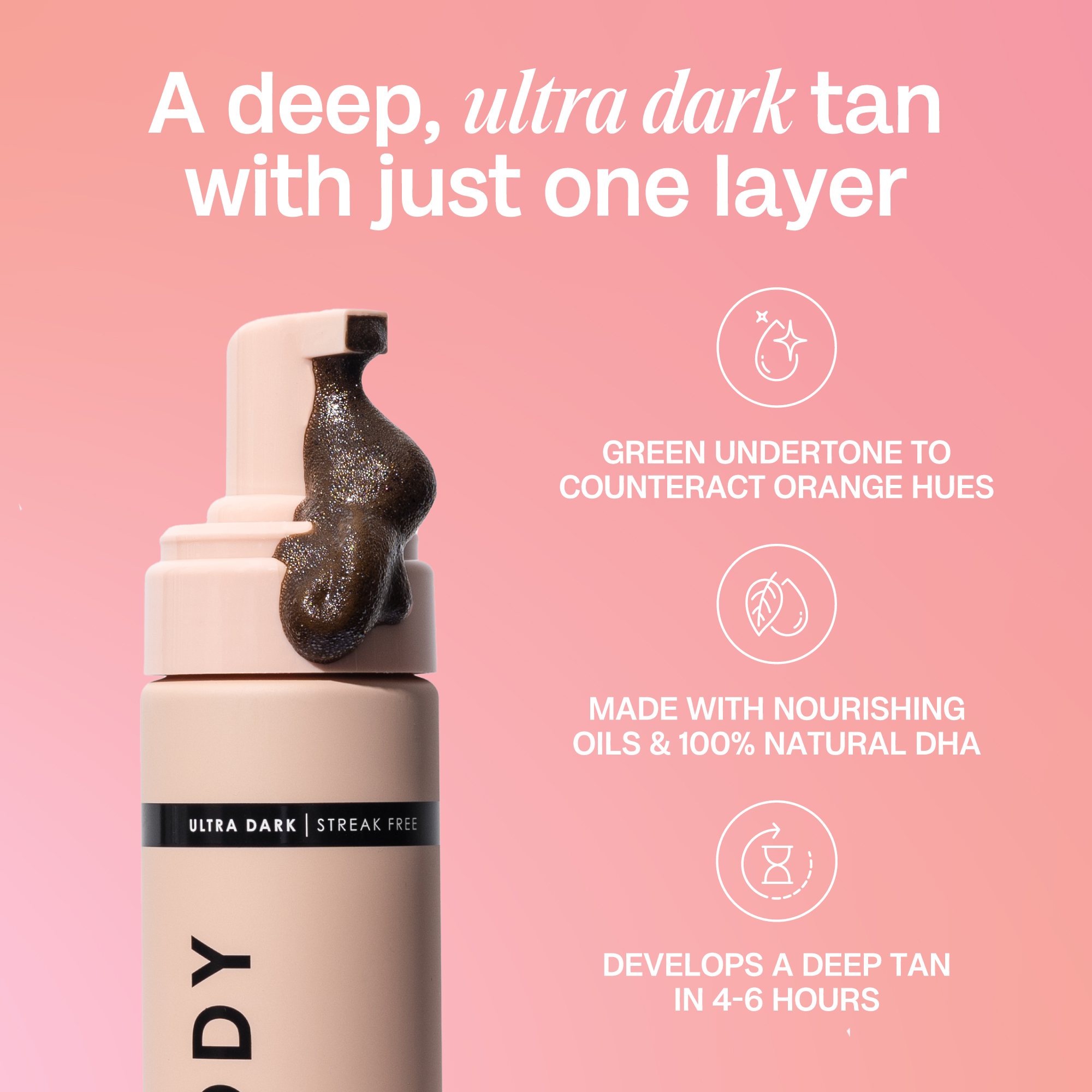 Bali Body Ultra Dark Self Tanning Mousse