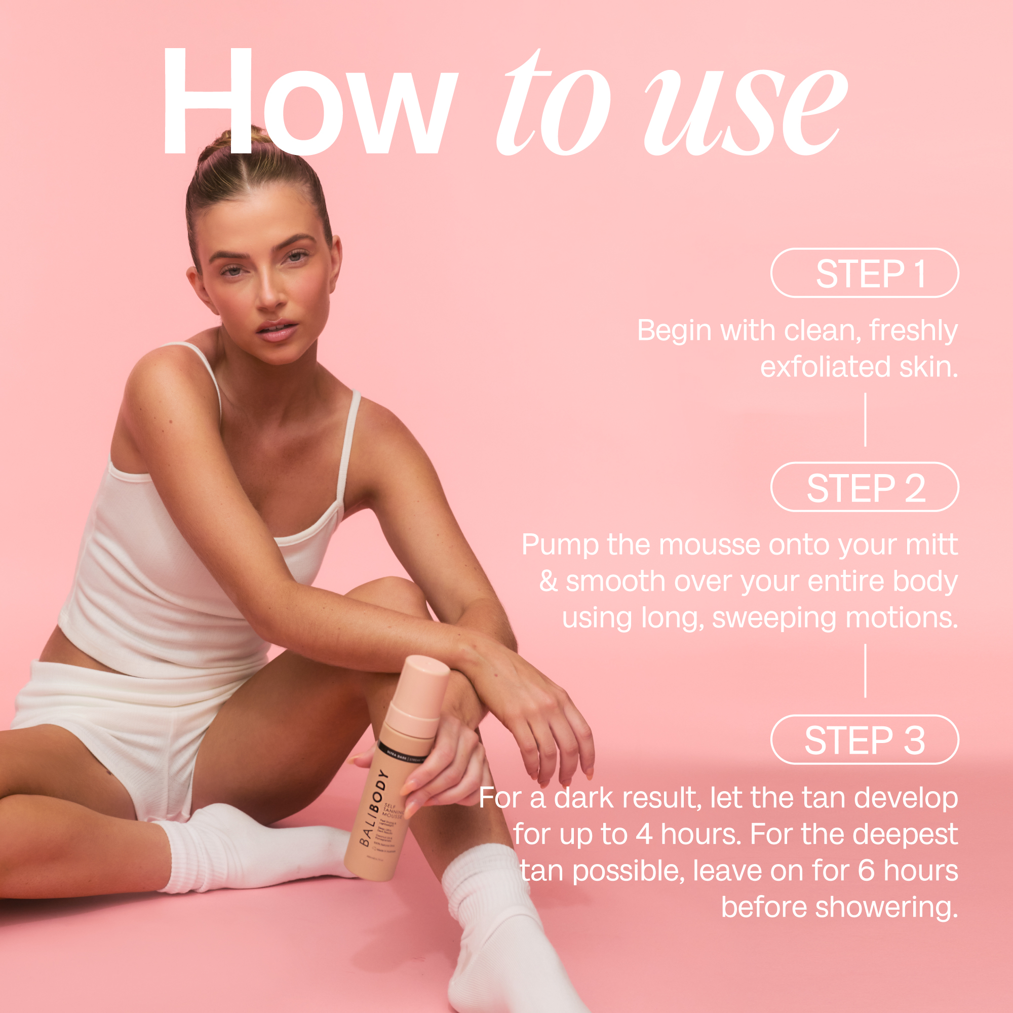Bali Body Ultra Dark Self Tanning Mousse