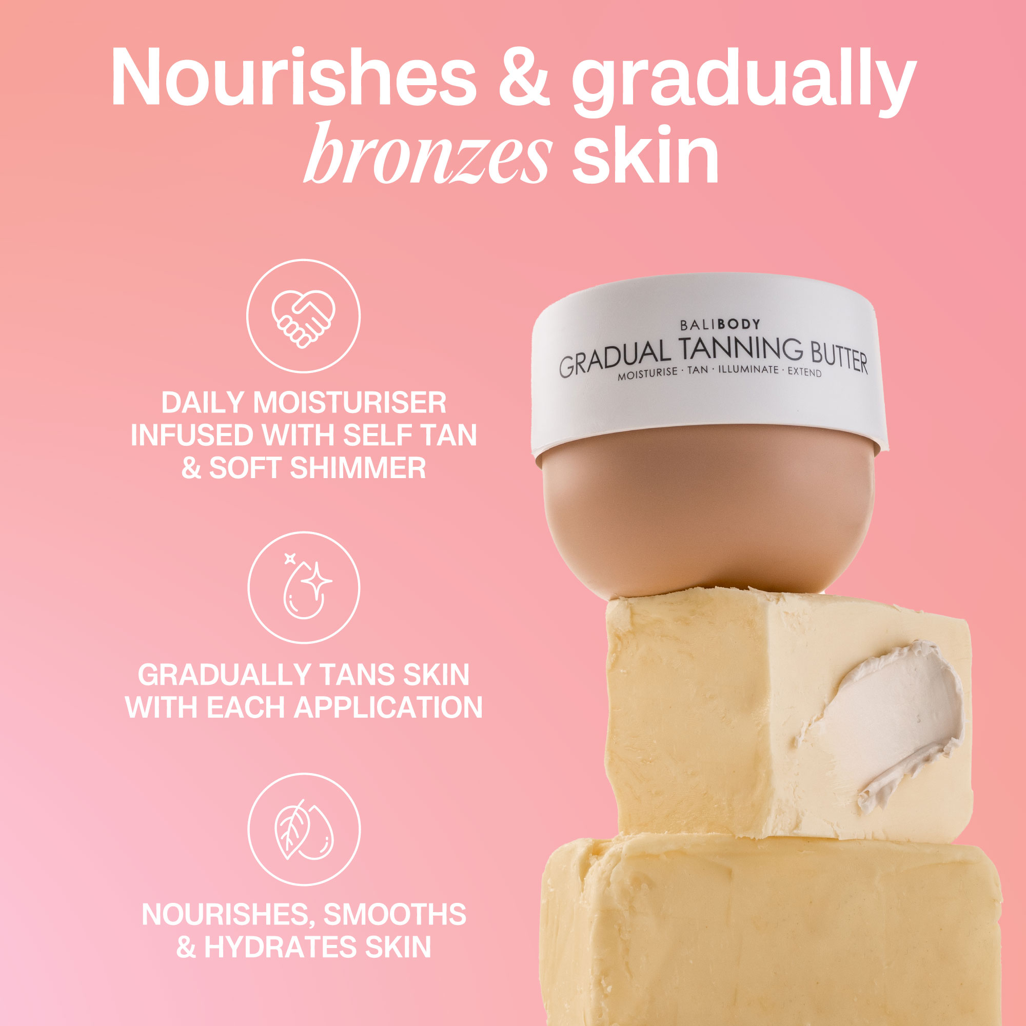 Bali Body Gradual Tanning Butter 220g