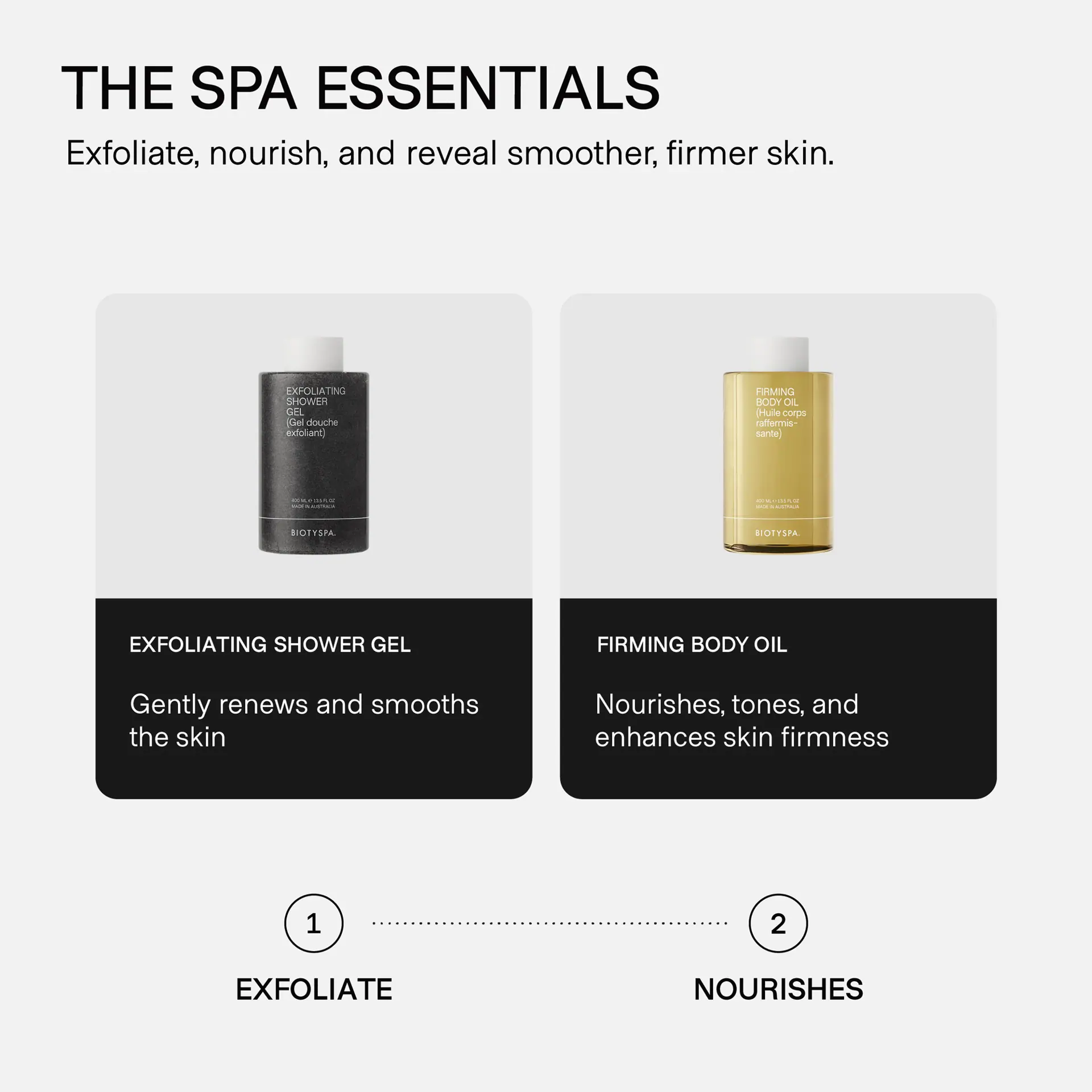 Biotyspa Exfoliating Shower Gel 400ml