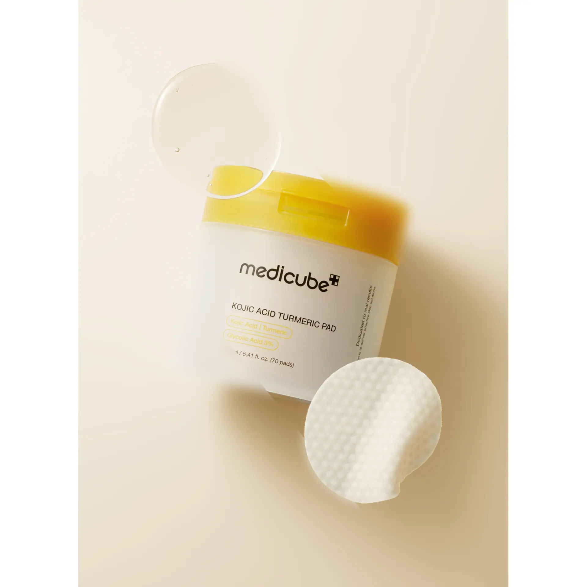 Medicube Kojic Acid Turmeric Pad