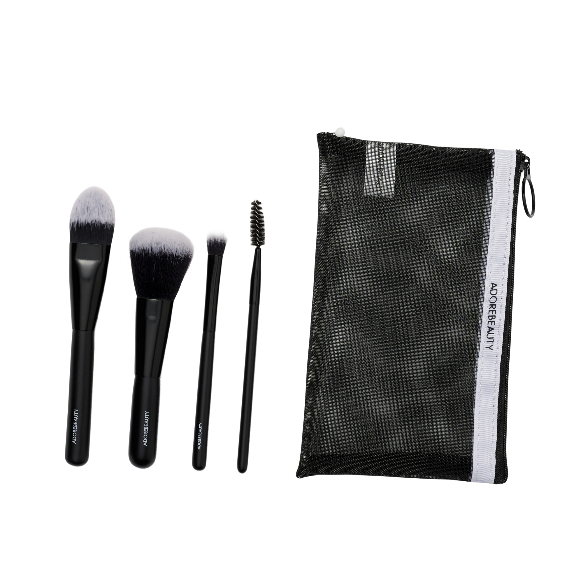 Adore Beauty Mini Makeup Brush Kit 4-Piece LIMITED EDITION