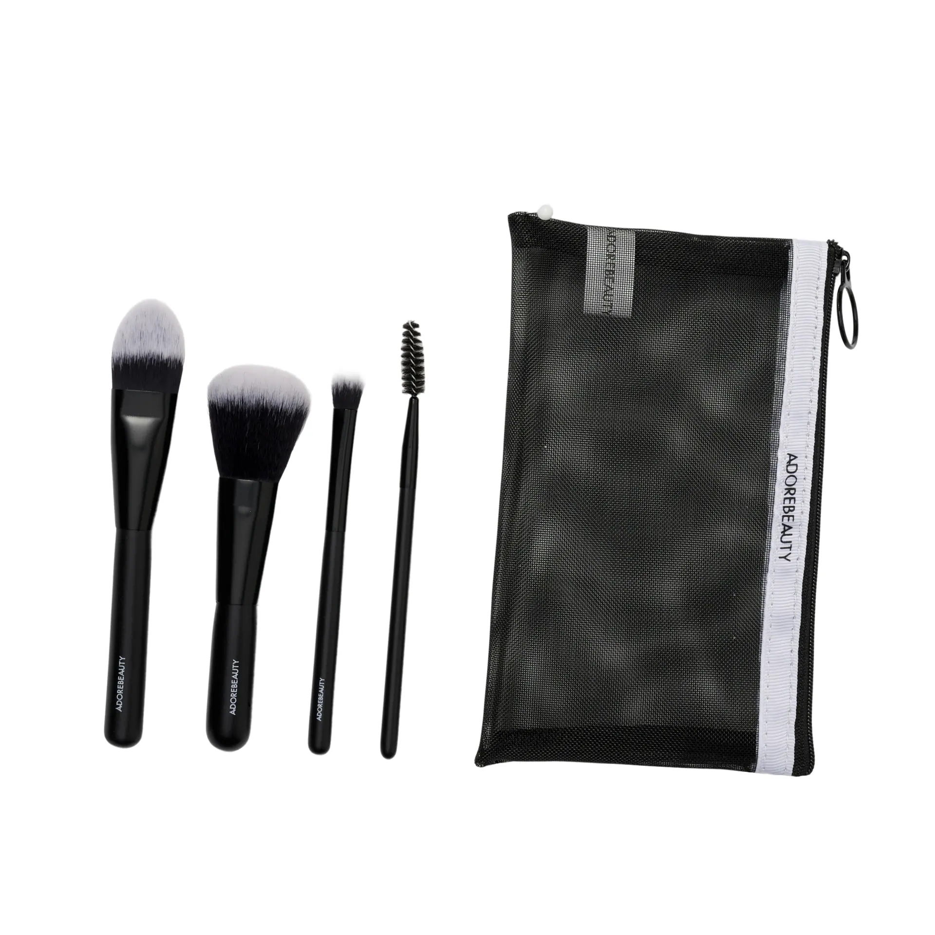 Adore Beauty Mini Makeup Brush Kit 4-Piece LIMITED EDITION