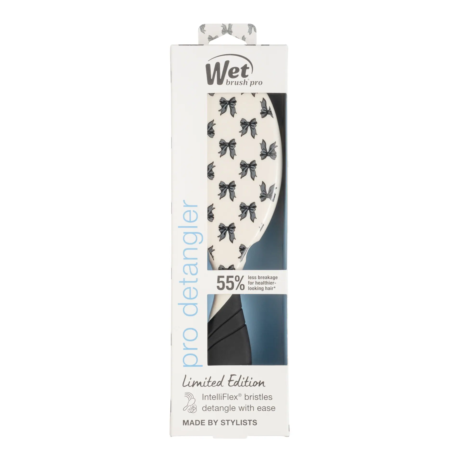 The Wet Brush Pro Bows on Bows - Black