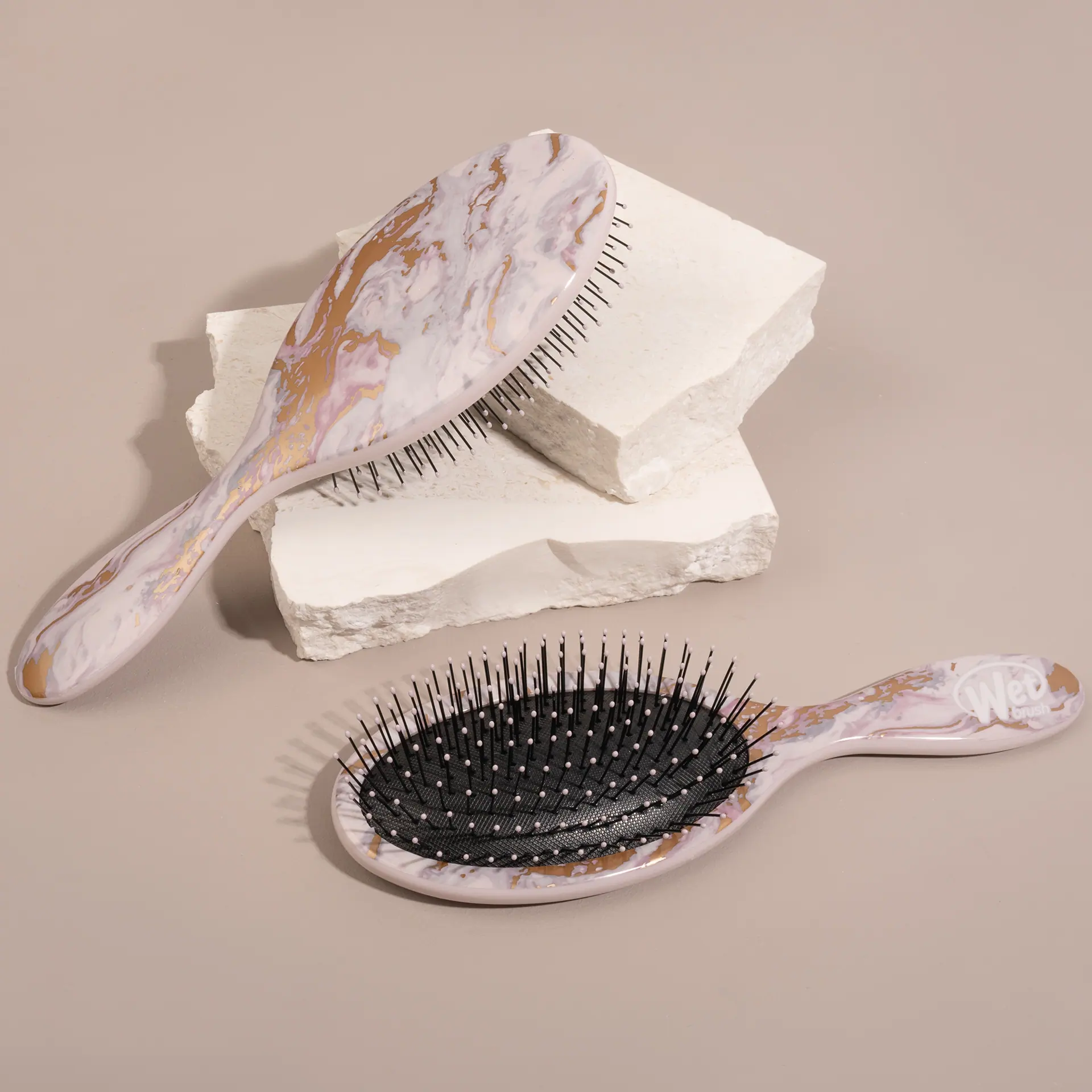The Wet Brush Metallic Marble - Bronze