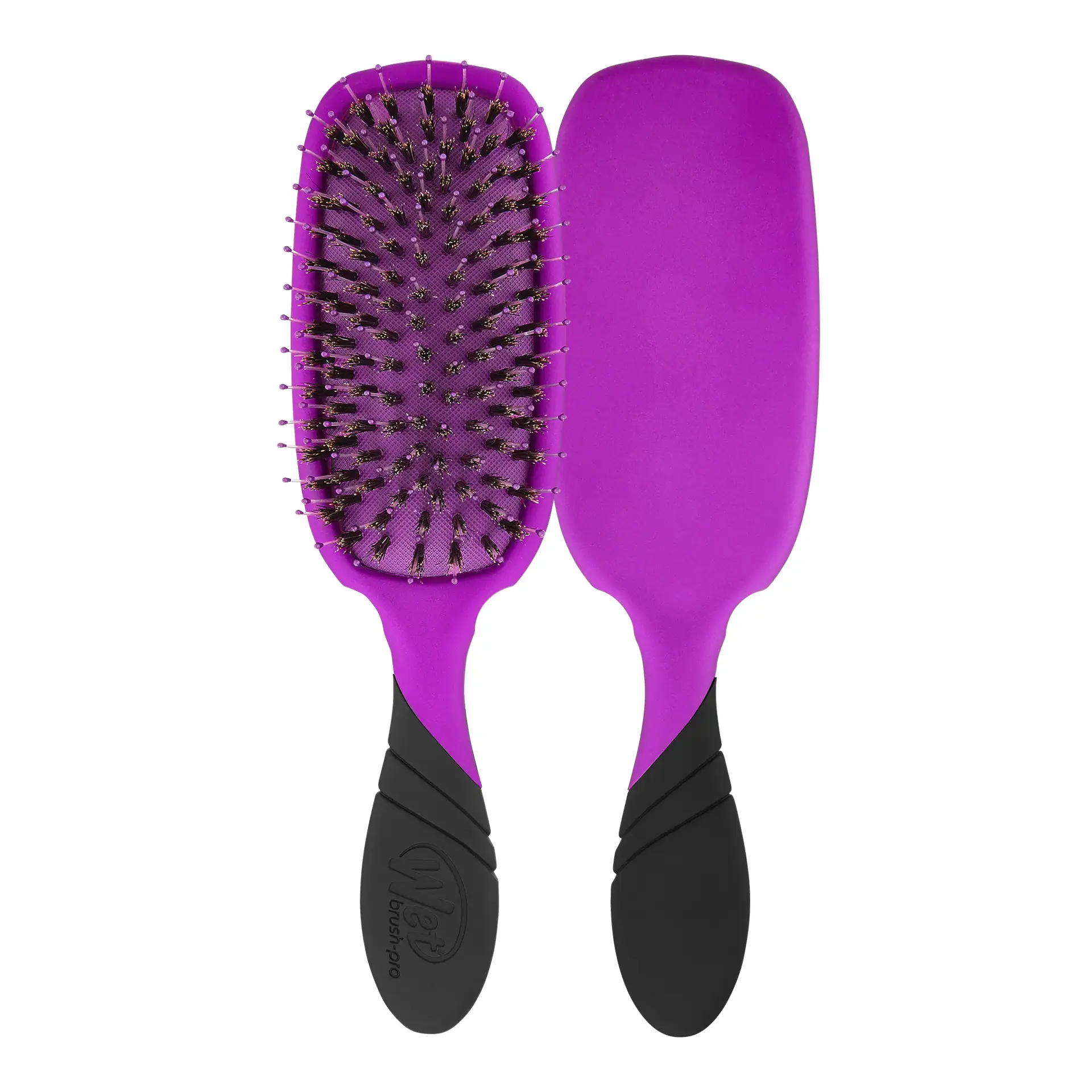The Wet Brush Pro Shine Enhancer Boar Bristle Brush - Purple