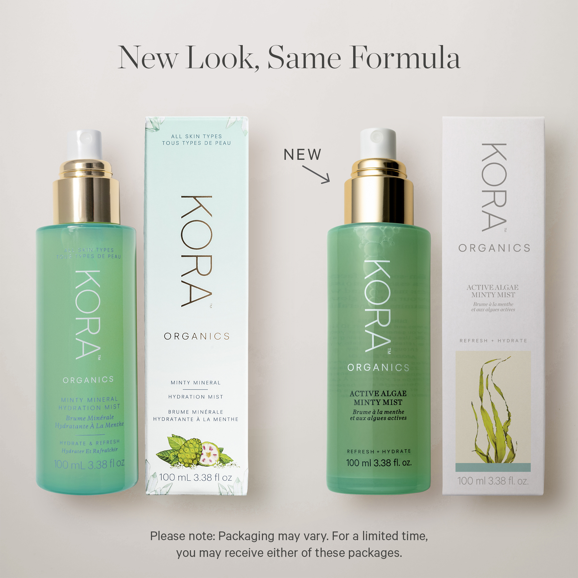 KORA Organics Active Algae Minty Mist