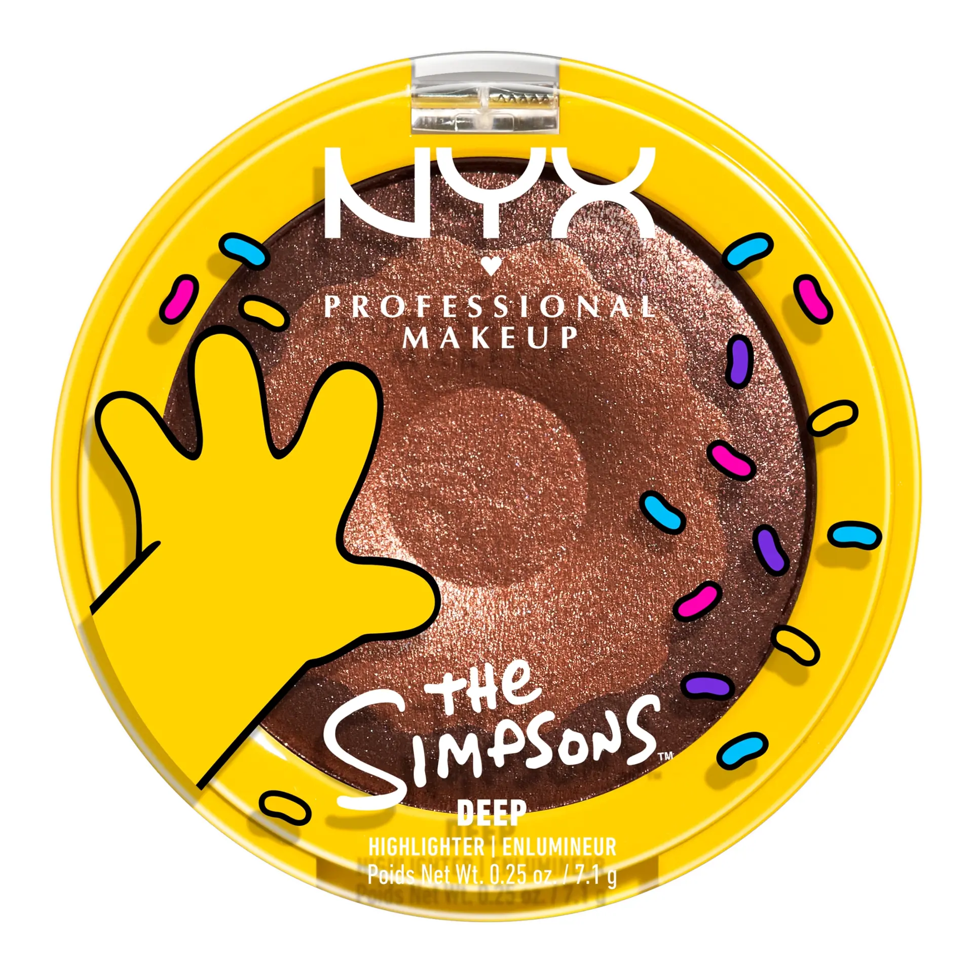 NYX Professional Makeup, Homer Simpson Donut Highlighter