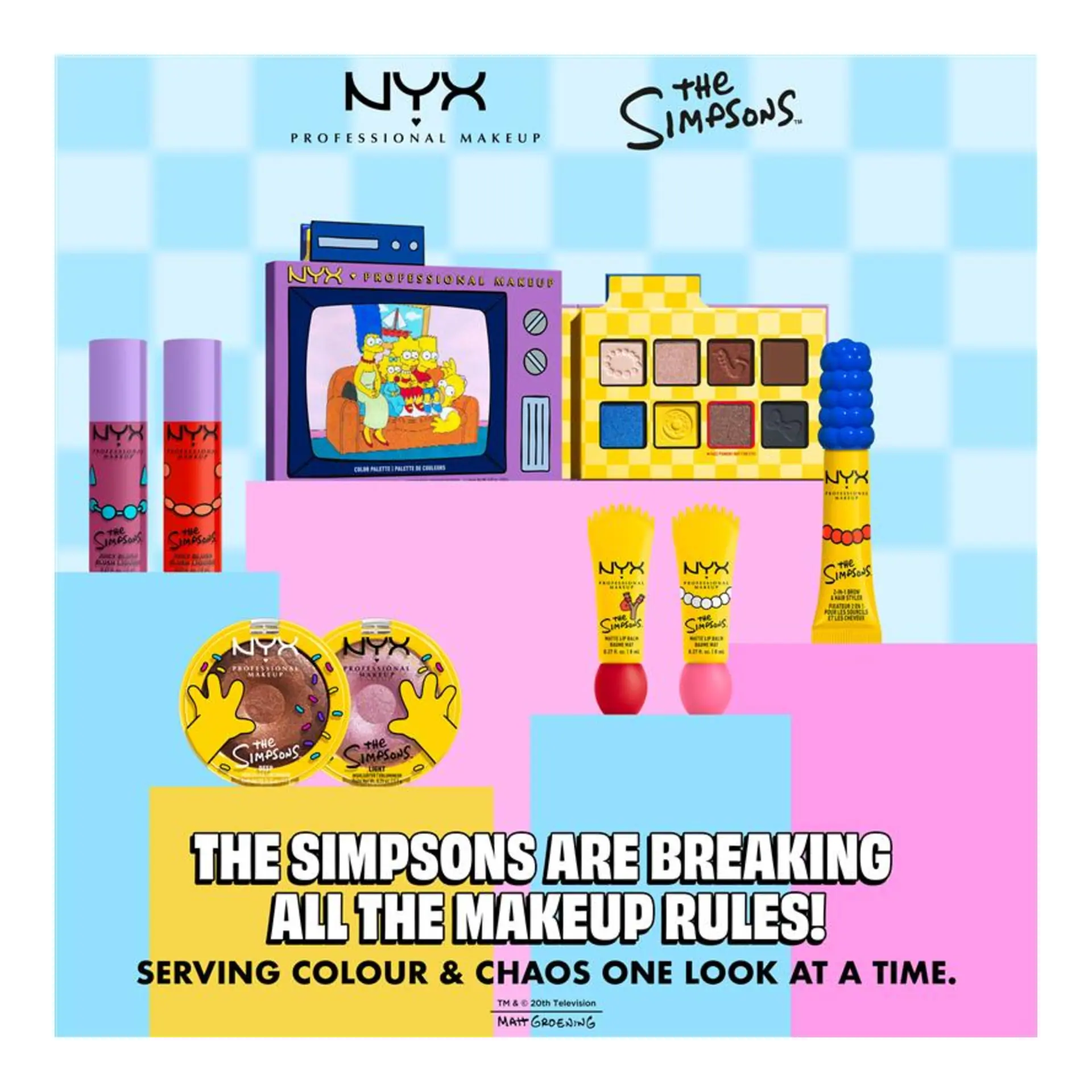NYX Professional Makeup, Homer Simpson Donut Highlighter